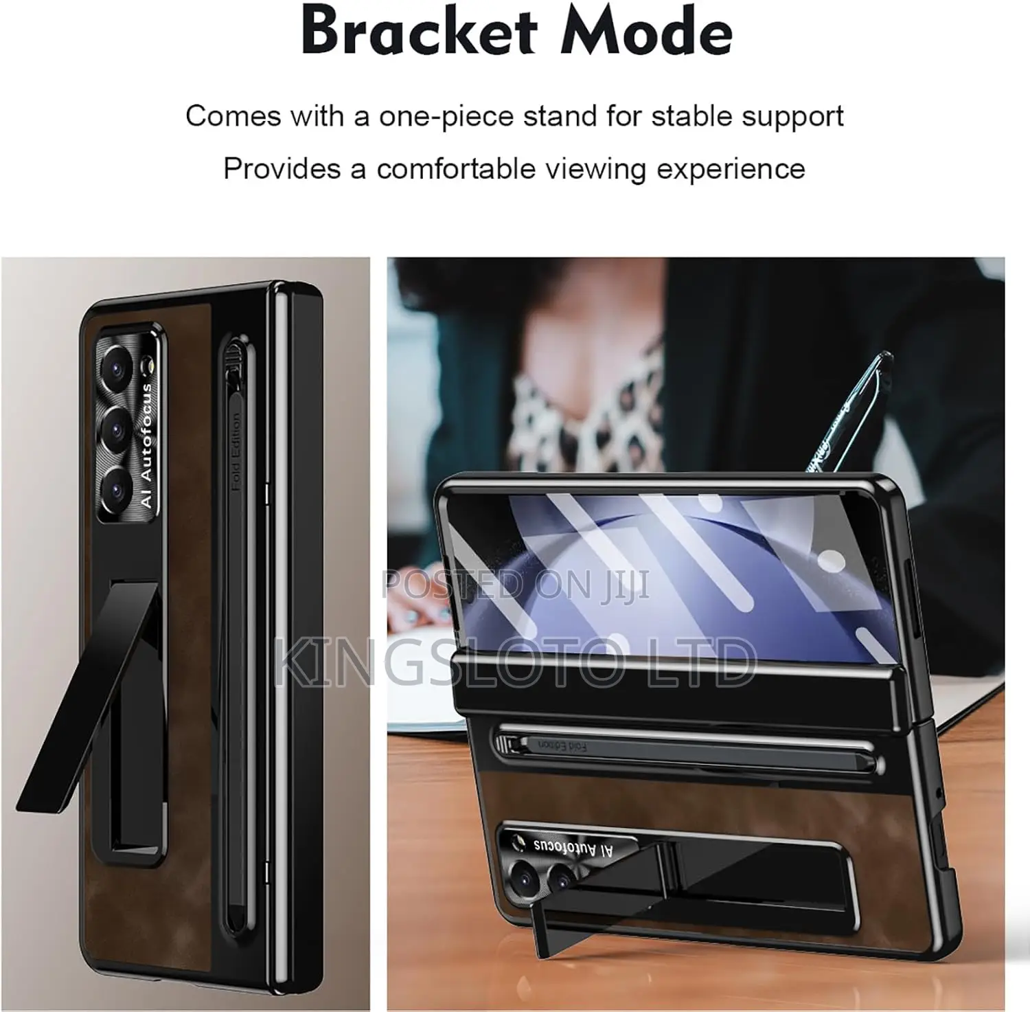 Kickstand Case for Samsung Galaxy Z Fold 6,