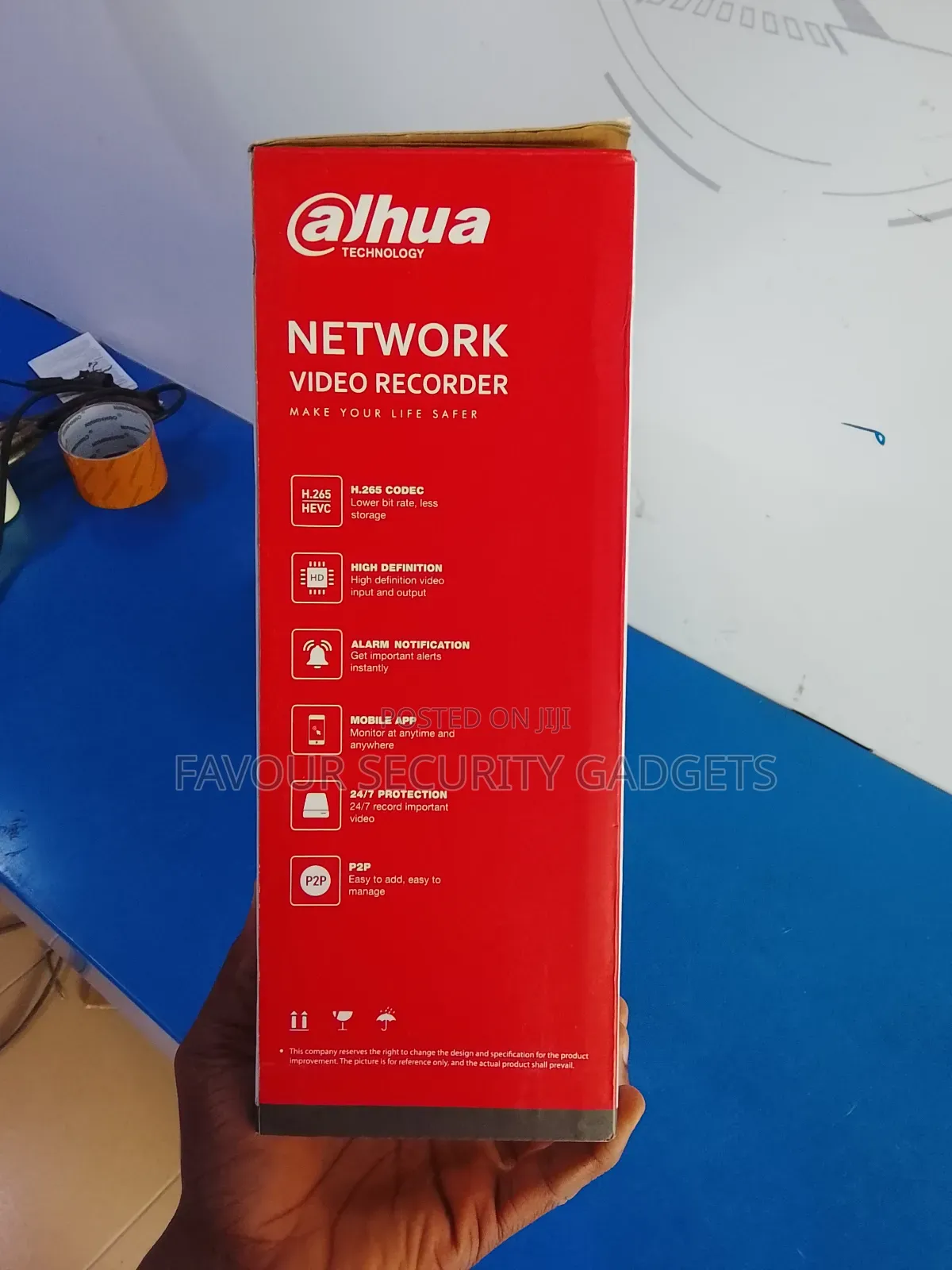 Dahua 8 Channel NVR With 8 Port Poe Switch
