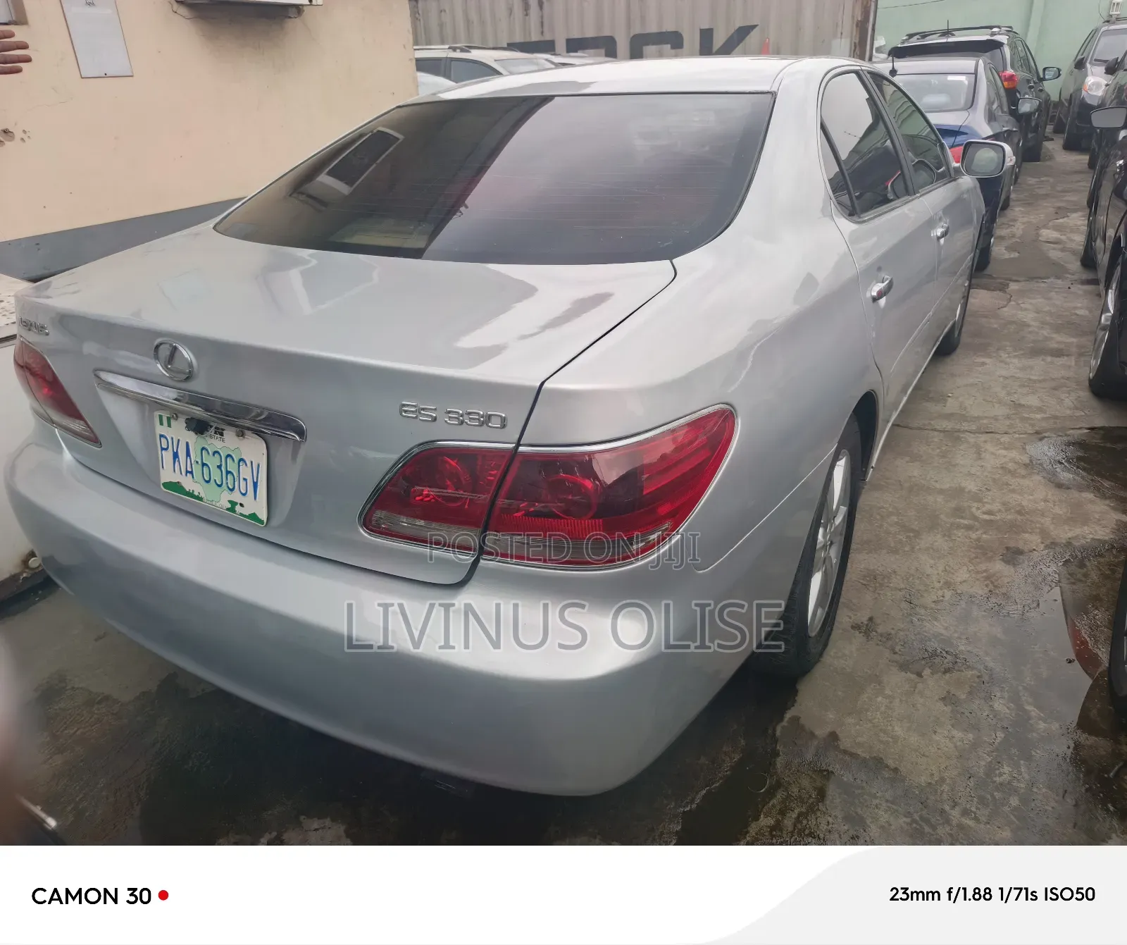 Lexus ES 2005 Silver