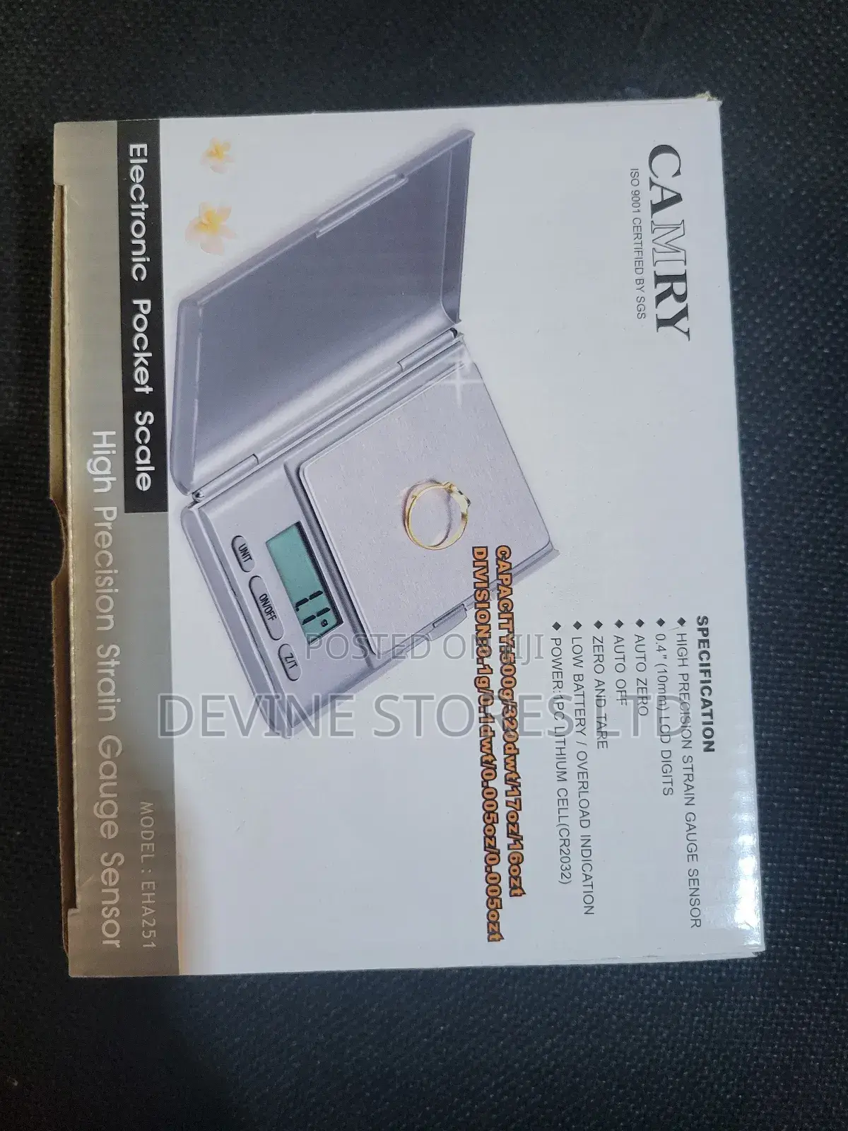 10kg Camry Electronic Kitchen Scale