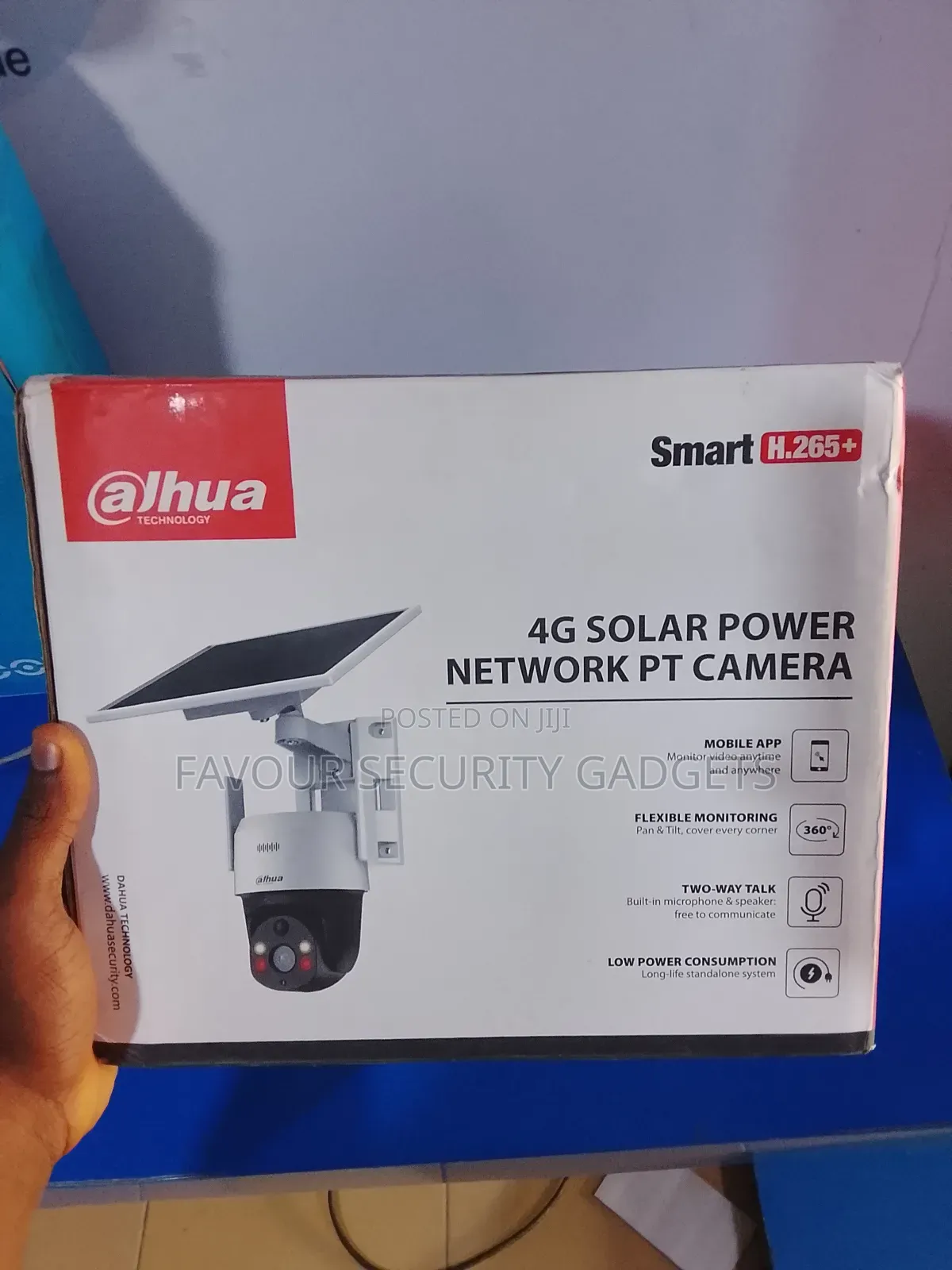 Dahua 4g Solar PTZ Ip Camera 4mp