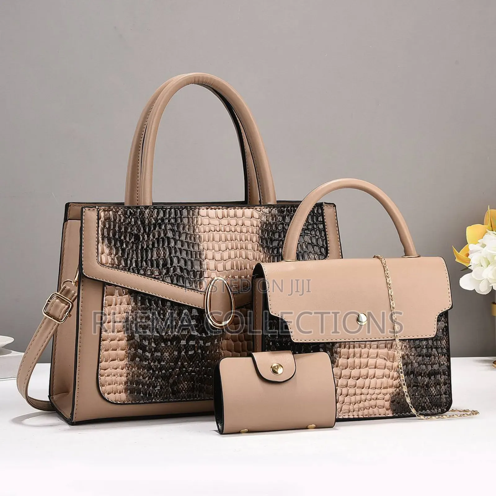 3pcs Classic Luxury Quality Leather Bag