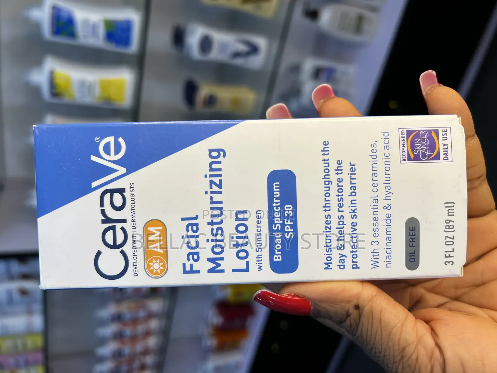 Cerave Facial Moisturizer With SPF