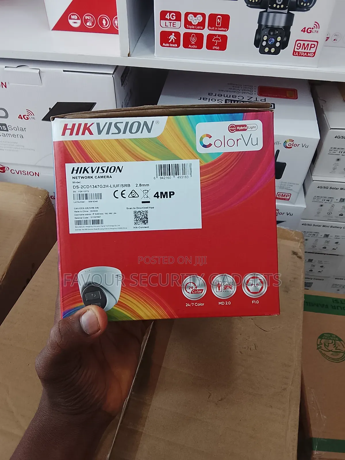 Hikvision 4mp Ip Full Color Indoor Camera