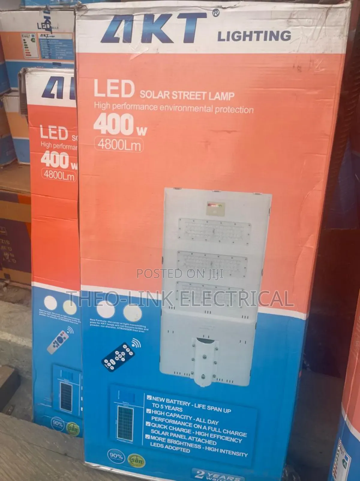 400w Akt Solar Street Light