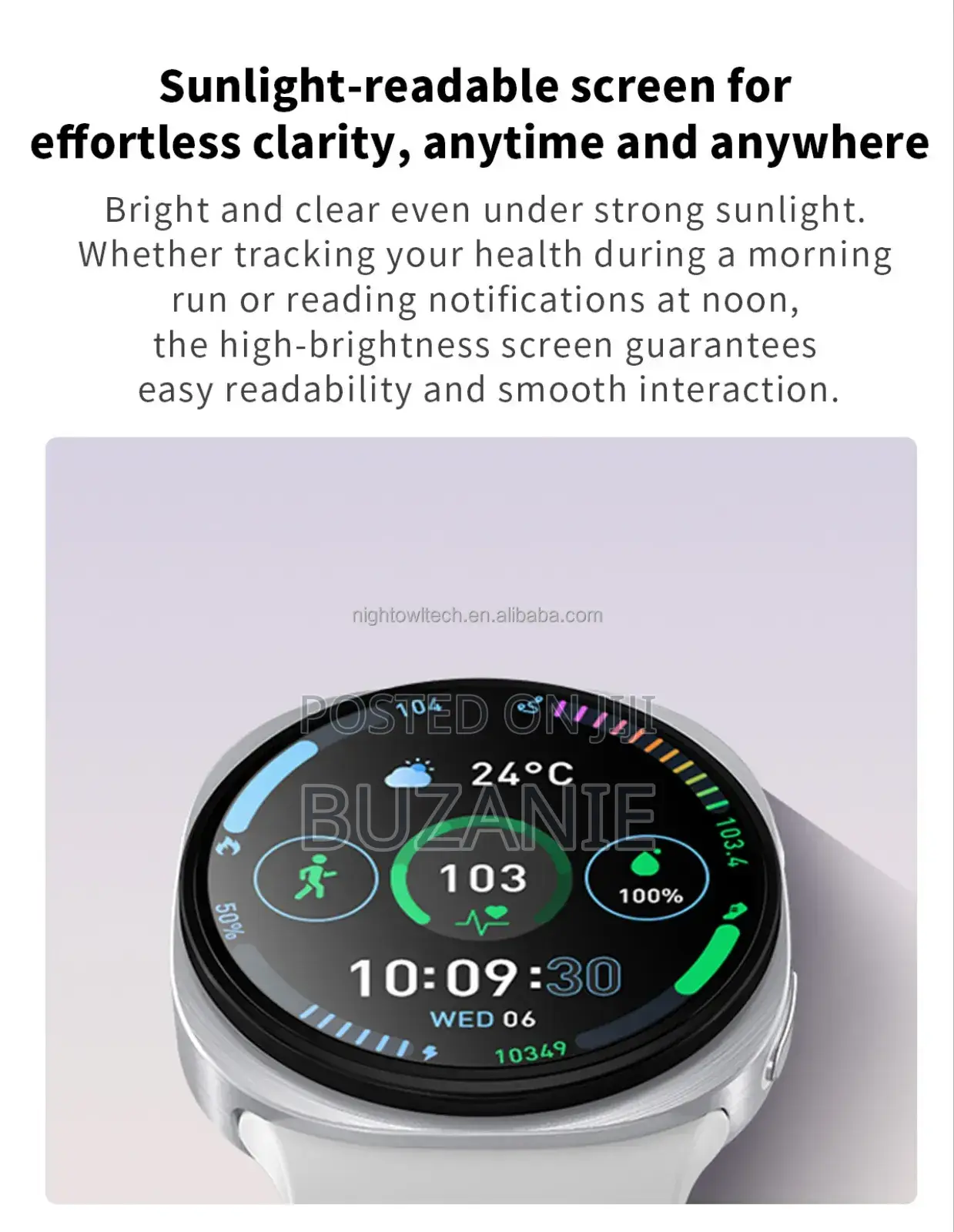Hd8mini Watch 8 Look Smartwatch Health Tracker Amoled Watch