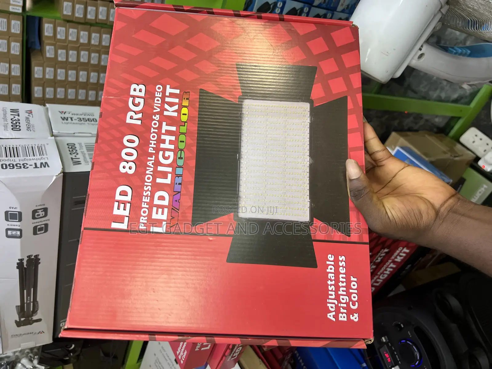 Varicolor Led 800 RGB Professional Photo Video Led Light Kit