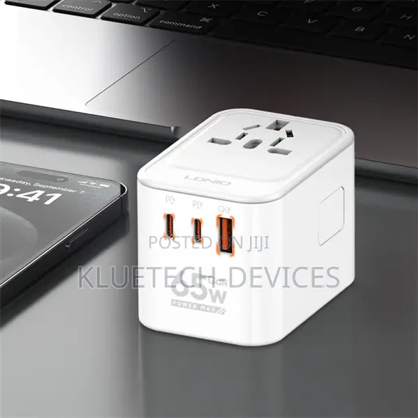 3 Usb Ports 65w Gan Travel Adapter Z6
