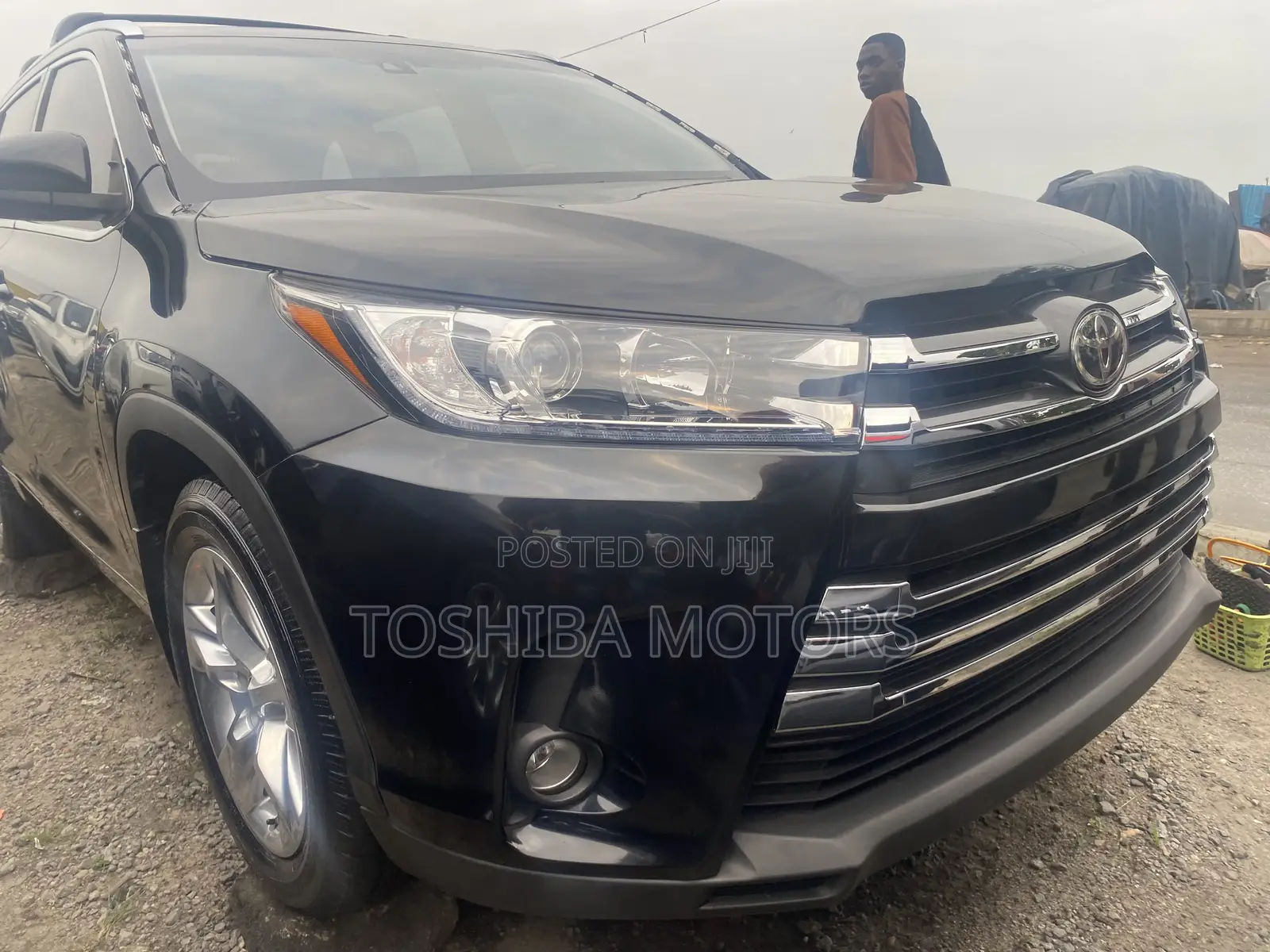 Toyota Highlander Limited 4dr SUV AWD (3.5L 6cyl 6A) 2015 Black