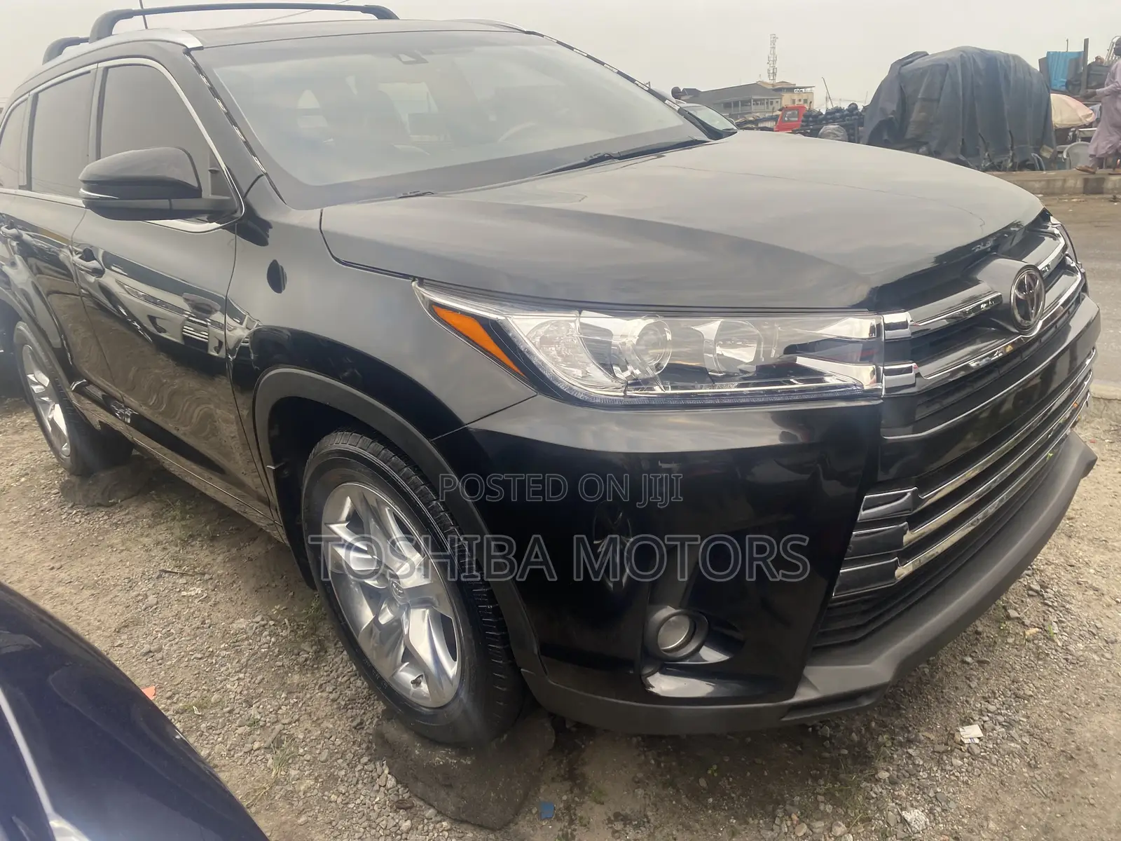 Toyota Highlander Limited 4dr SUV AWD (3.5L 6cyl 6A) 2015 Black