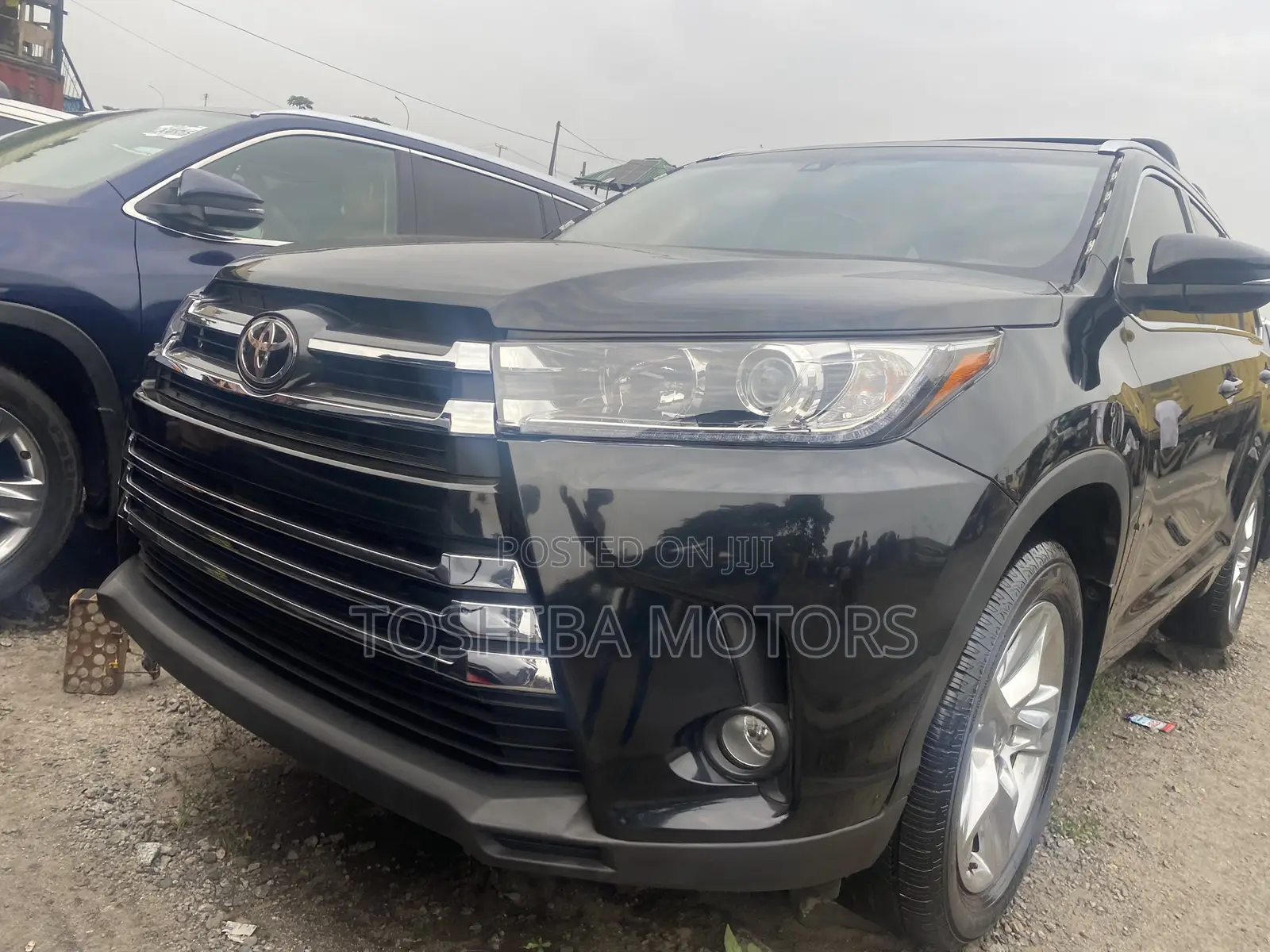 Toyota Highlander Limited 4dr SUV AWD (3.5L 6cyl 6A) 2015 Black
