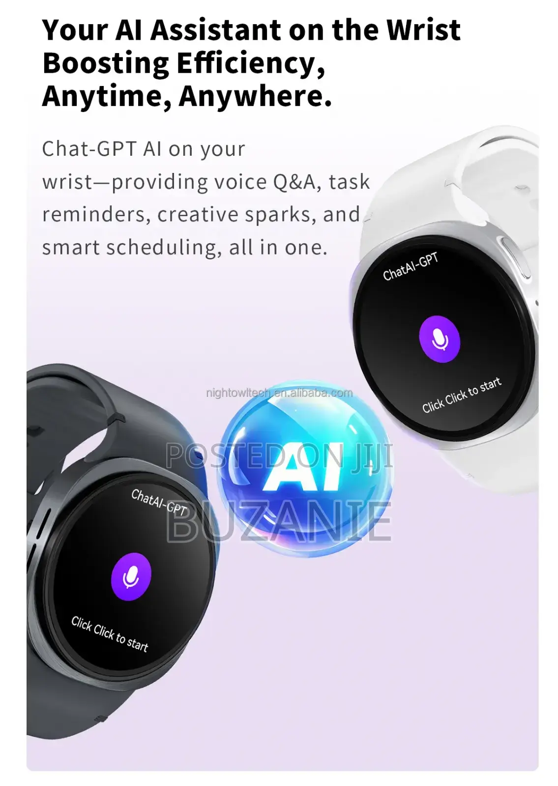 Smartwatch – Waterproof, Bluetooth Calling Heart Rate Fitness Tracke