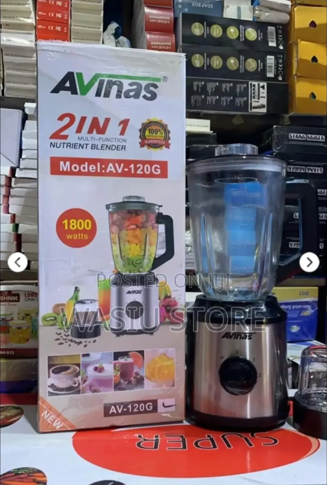 Avinas Av-120g 2-in-1 Multi-Function Nutrient Blender