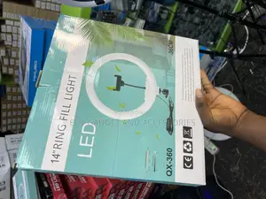 Qx-360 14-Inch Led Ring Light.