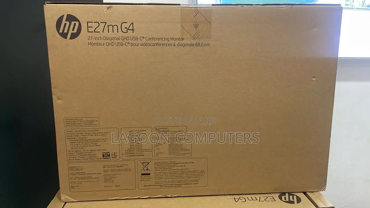 Hp E27m G4 Qhd Ips Monitor
