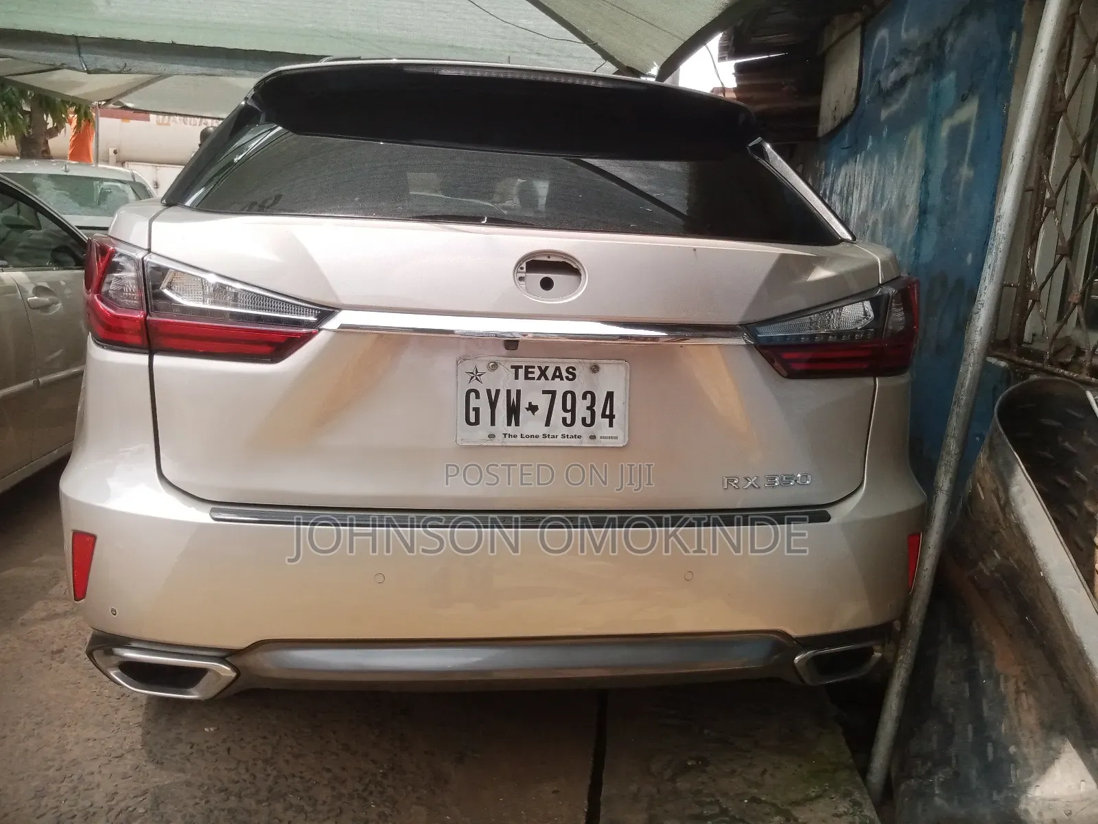 Lexus RX 350 AWD 2016 Gold