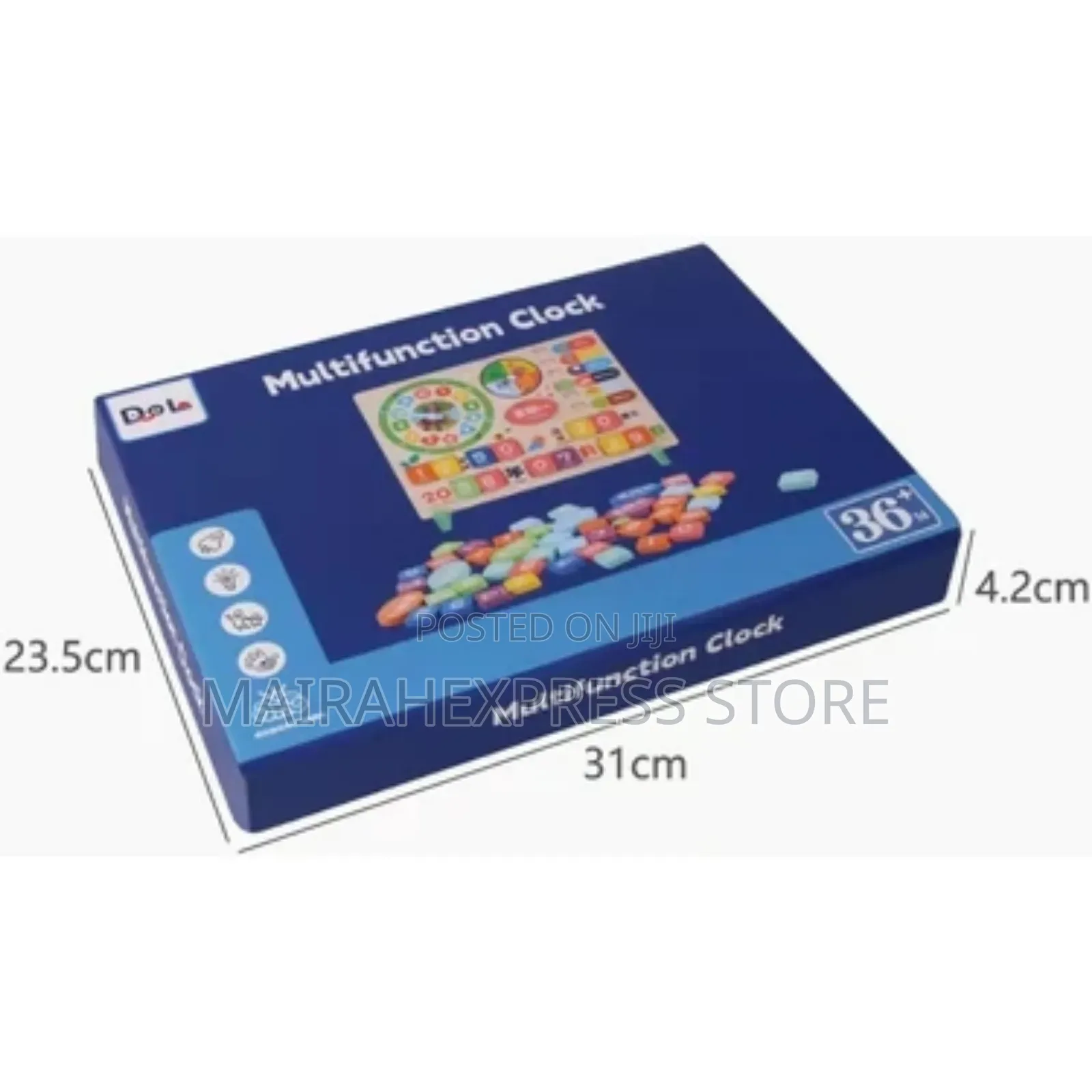 Multifunctional Montessori Clock (D4r3t).