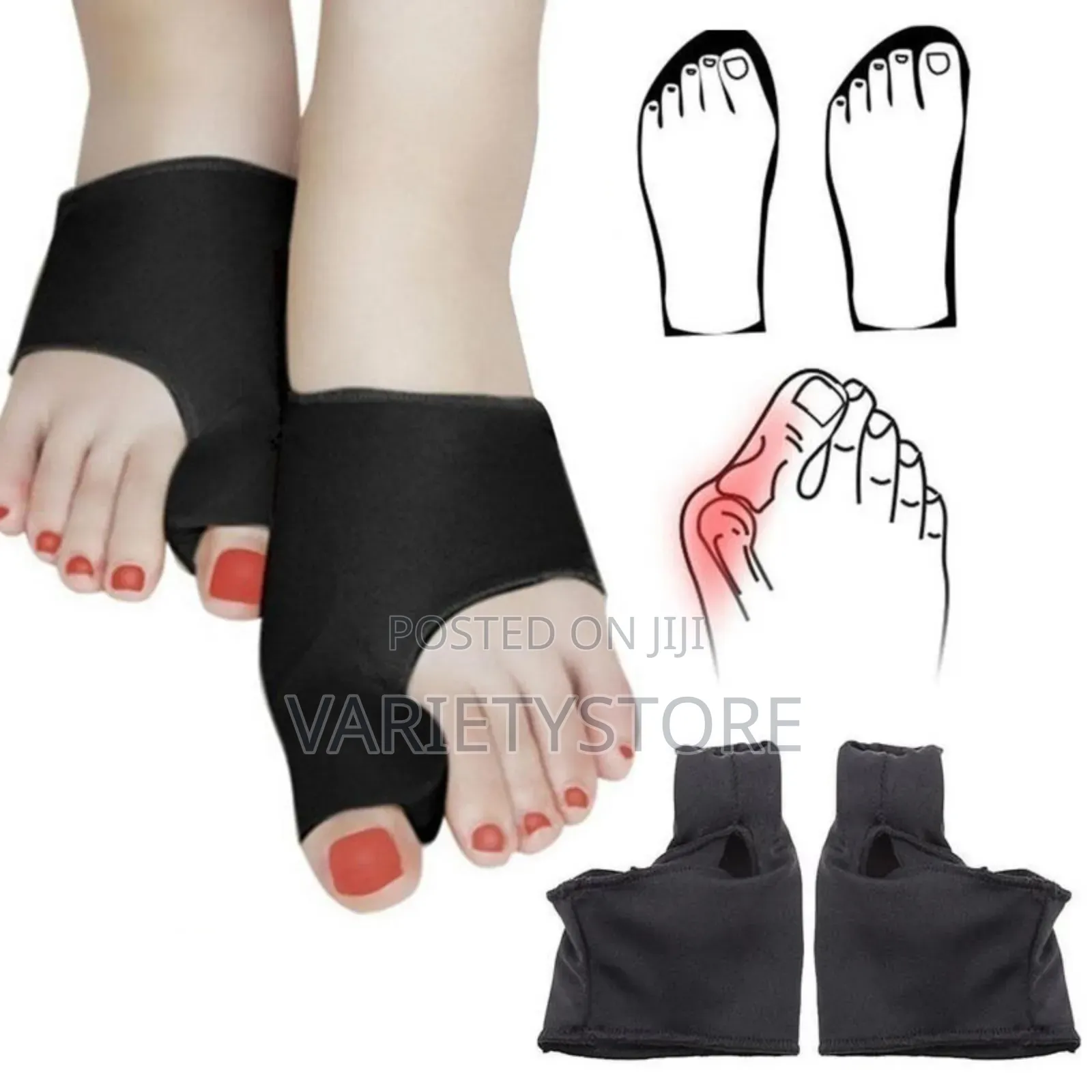 Toes Separator Socks Thumb Adjuster Straightener
