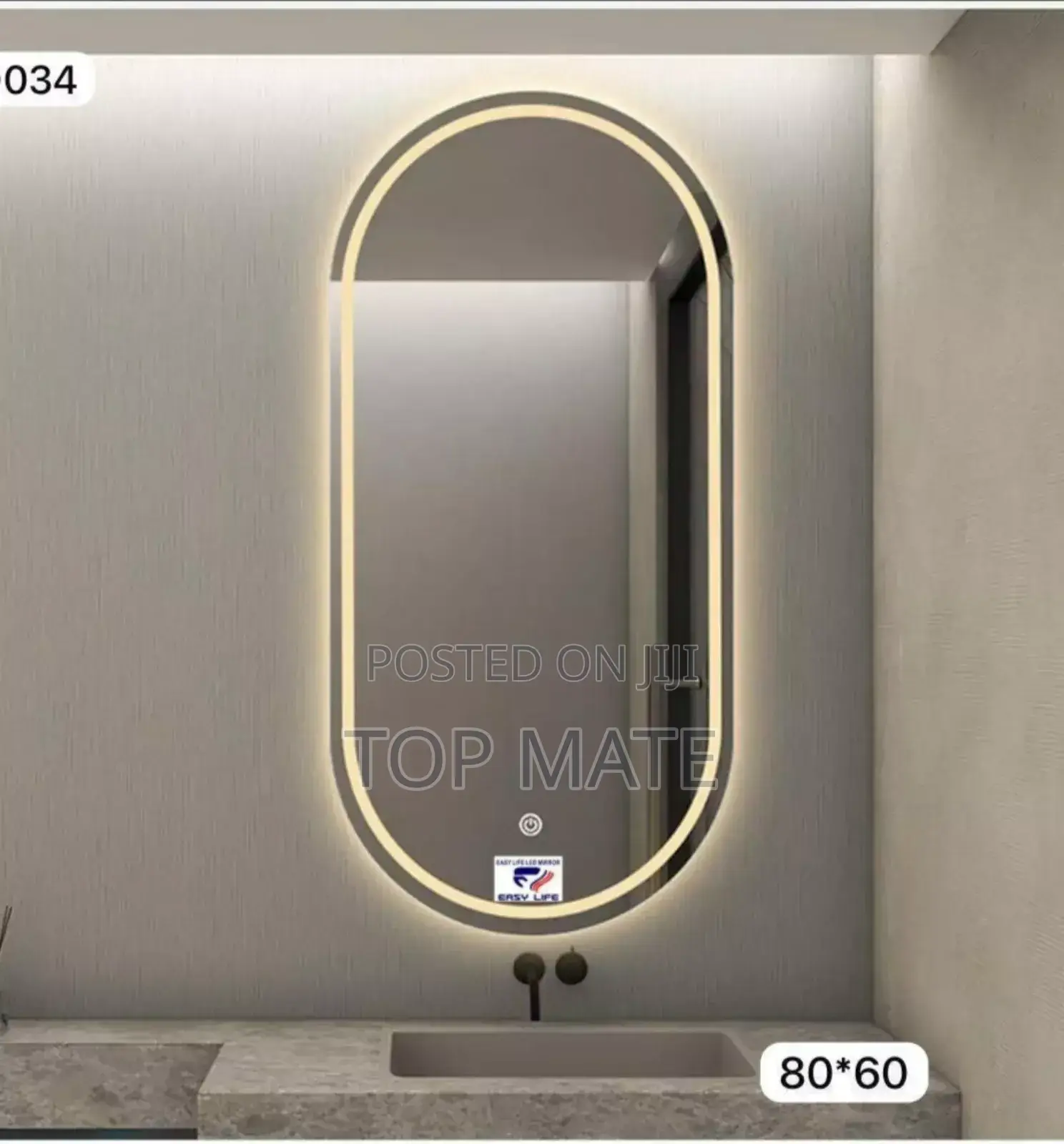 60x80 Led Mirror 9034