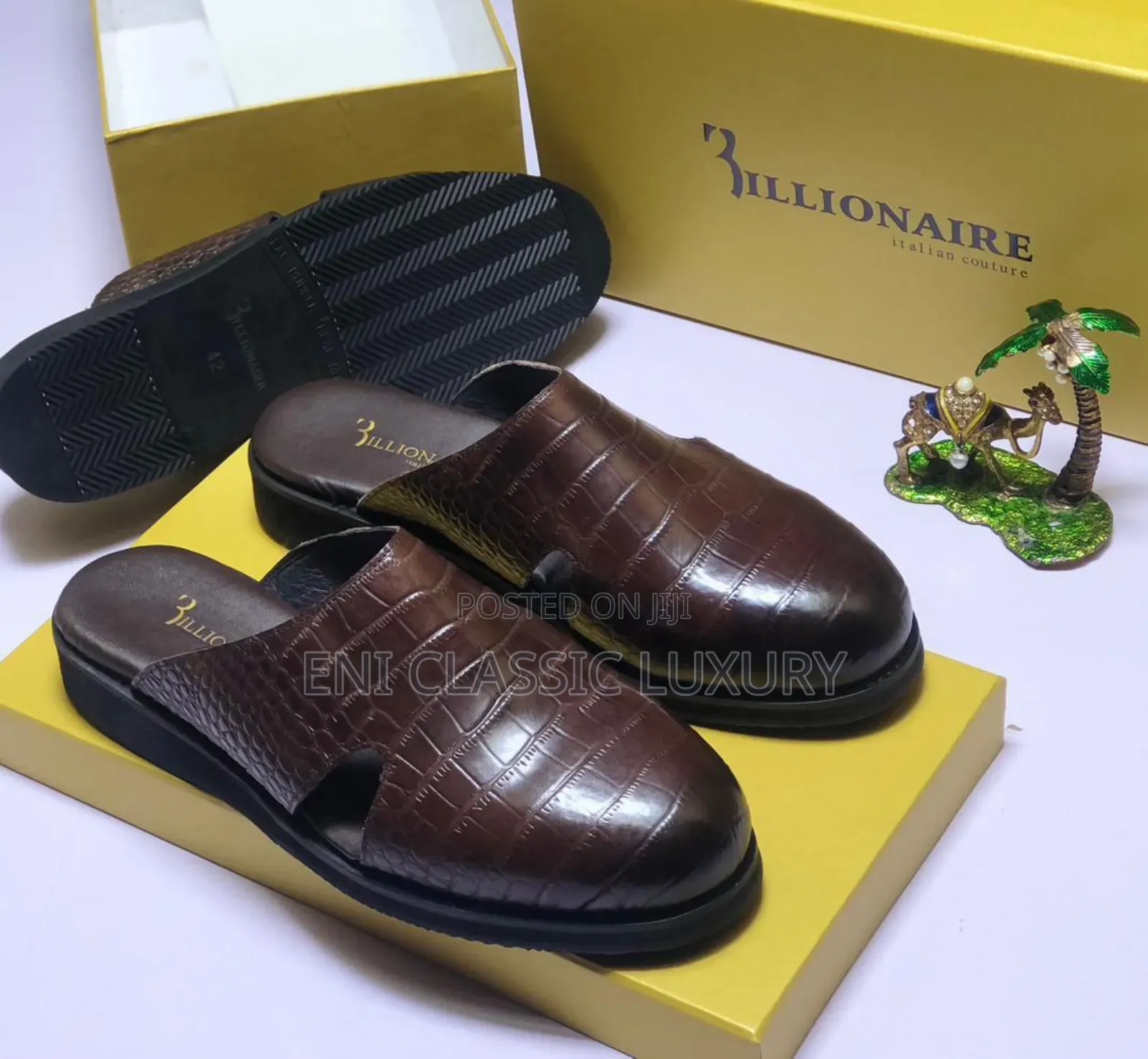 High Quality Luxury Men's Half Shoes Collection Billionaire