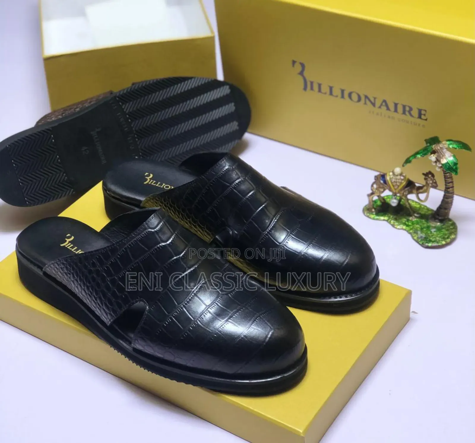 High Quality Luxury Men's Half Shoes Collection Billionaire