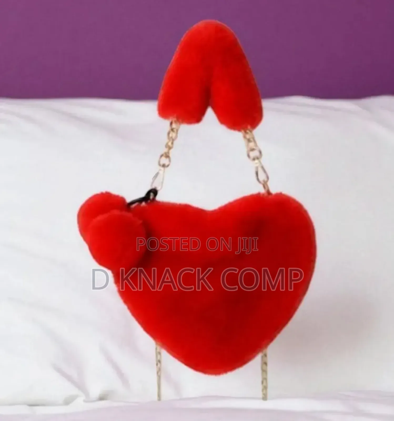 Love Handbag Shoulder Bag Crossbody Bag Wallet Red