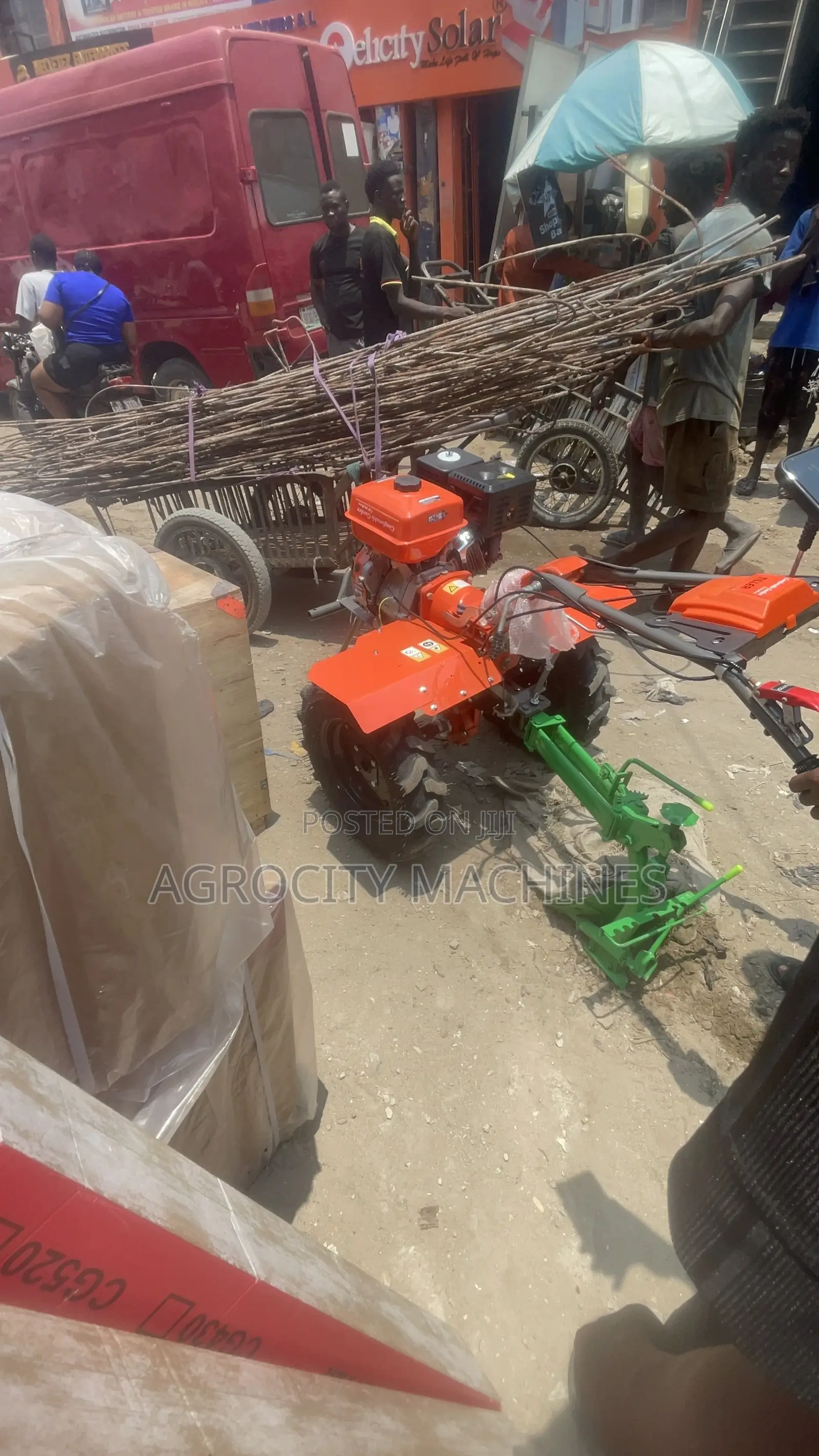 Am Strong Power Tiller/ Cultivator. Complete Set