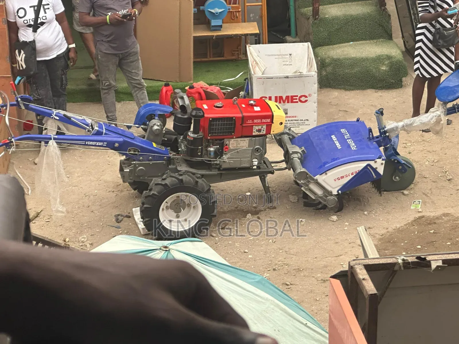 18hp Durable Diesel Power Tiller/Walking Tarctor