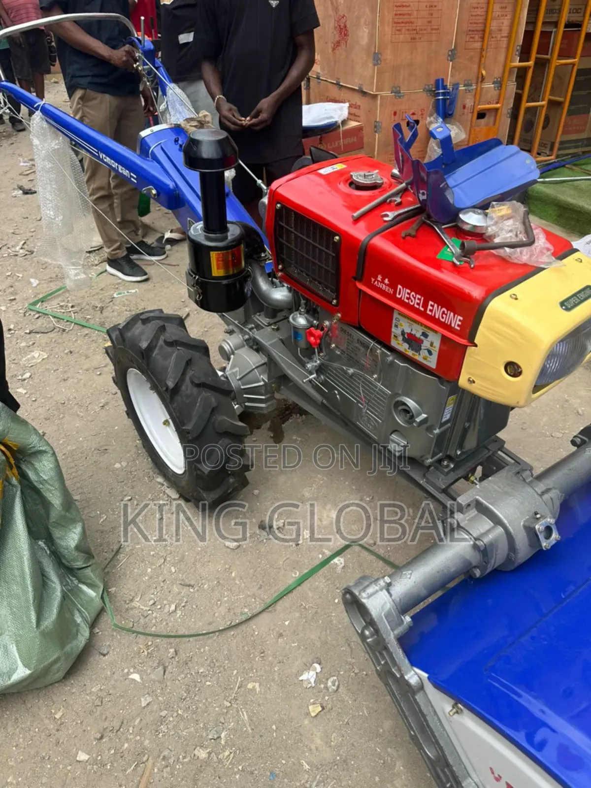 18hp Durable Diesel Power Tiller/Walking Tarctor
