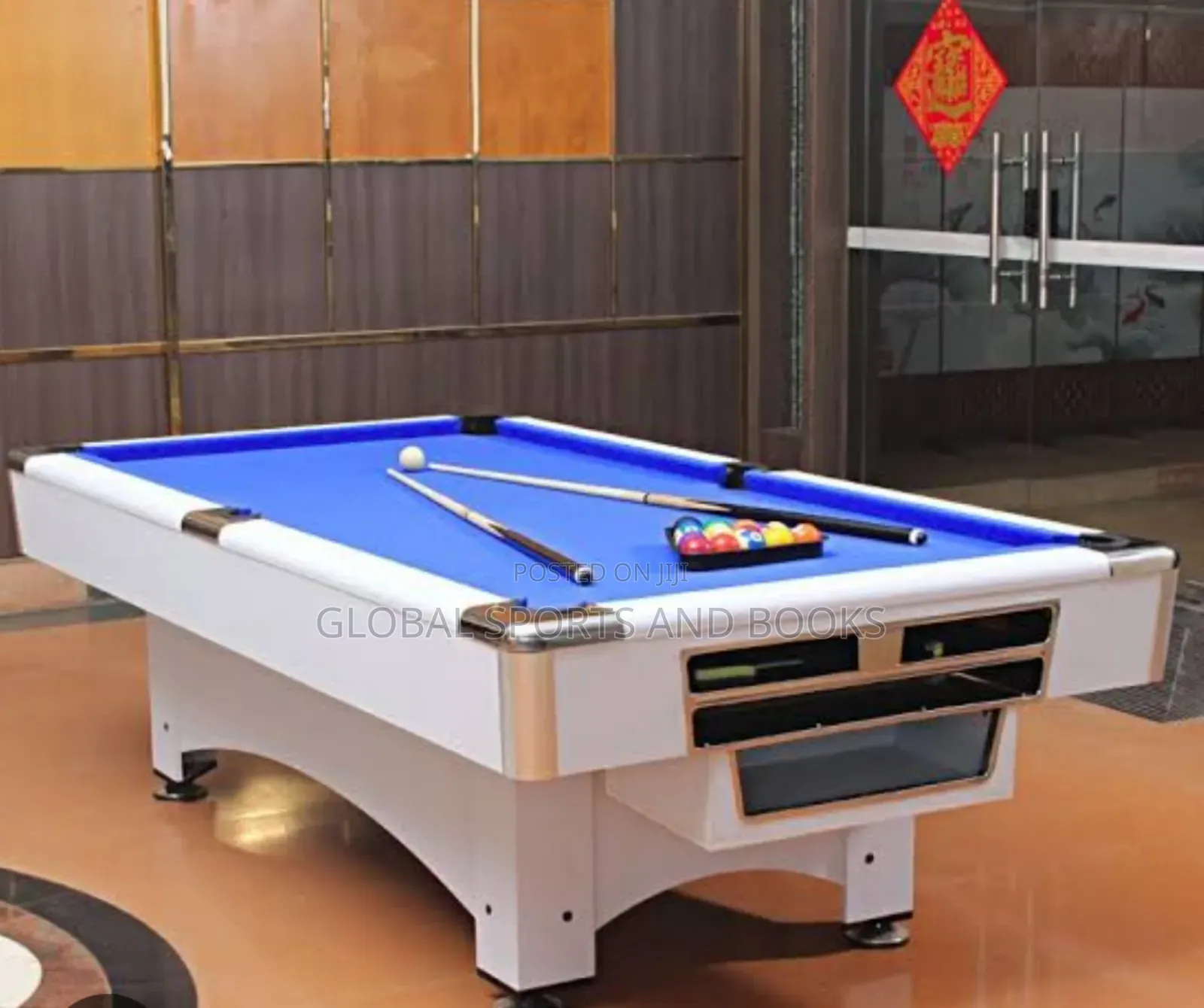 9ft Snooker Board With Complete Accessories