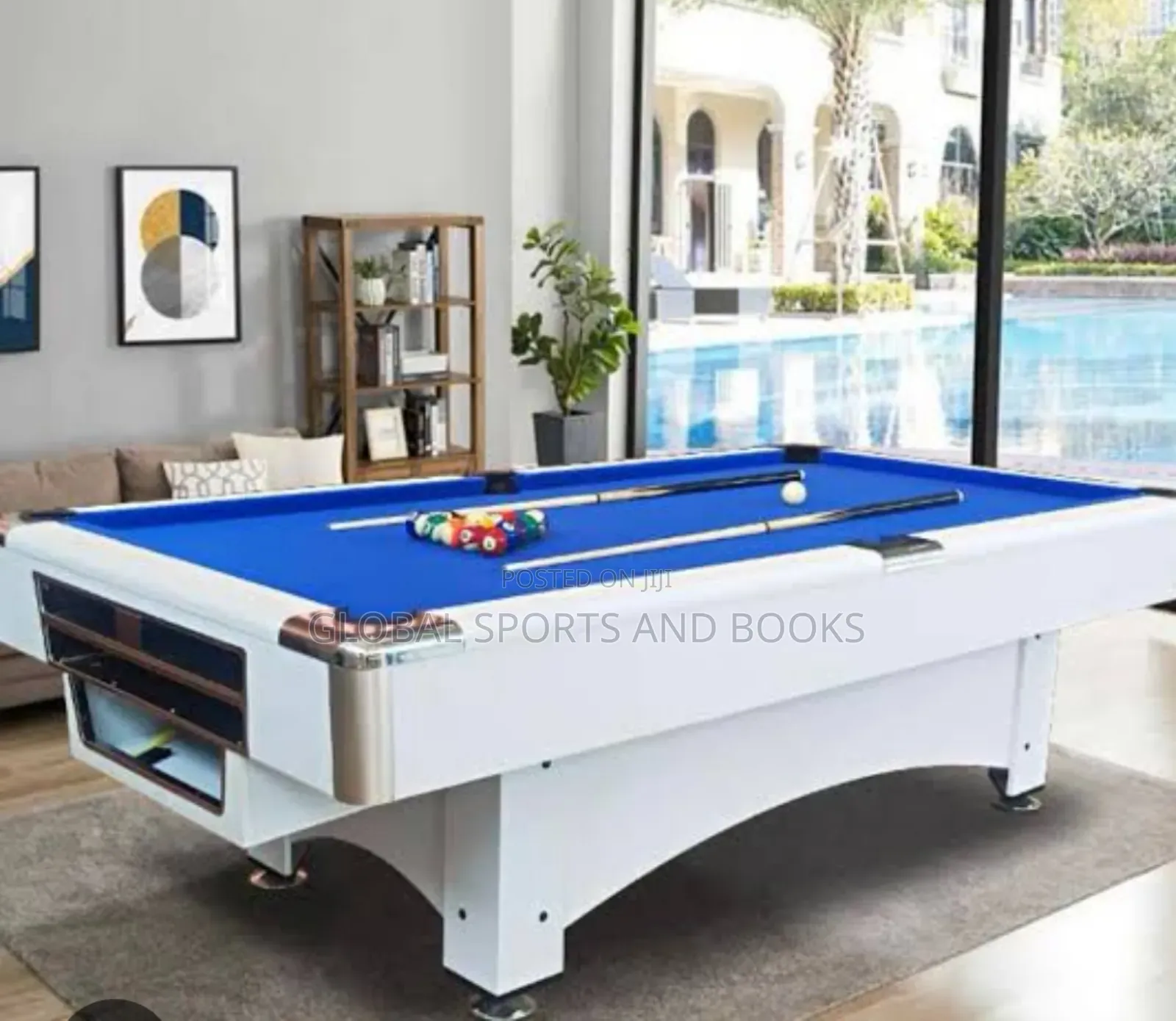 9ft Snooker Board With Complete Accessories
