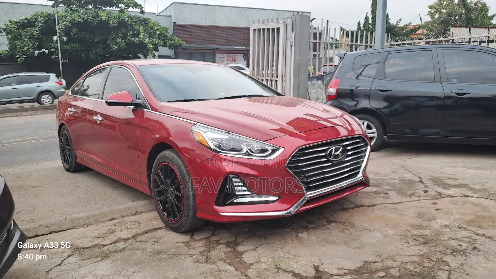 Hyundai Sonata Limited 2.0T Plus 2018 Red