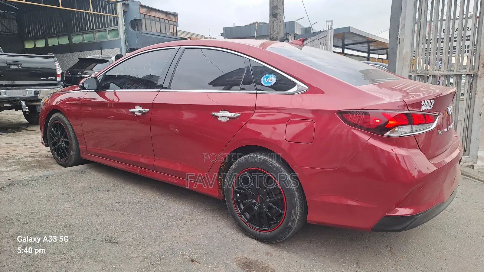 Hyundai Sonata Limited 2.0T Plus 2018 Red