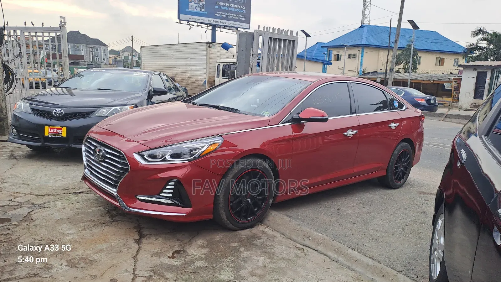 Hyundai Sonata Limited 2.0T Plus 2018 Red