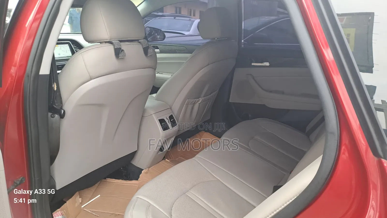 Hyundai Sonata Limited 2.0T Plus 2018 Red