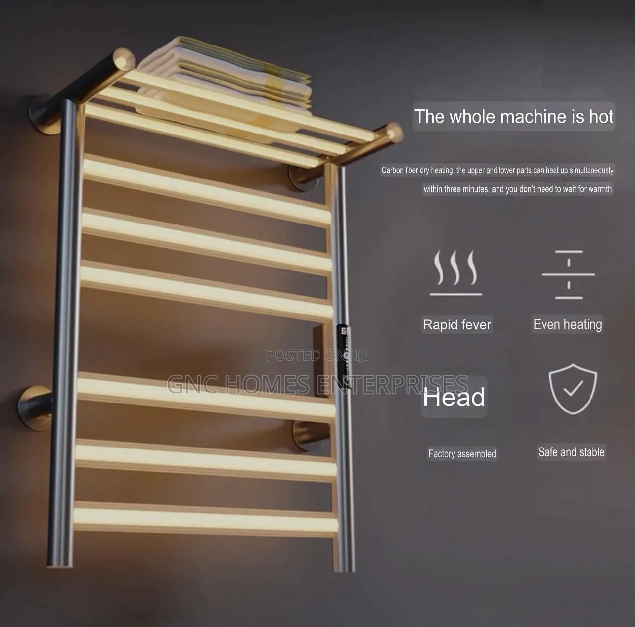 Electric Towel Warmer For Spa And Hotel