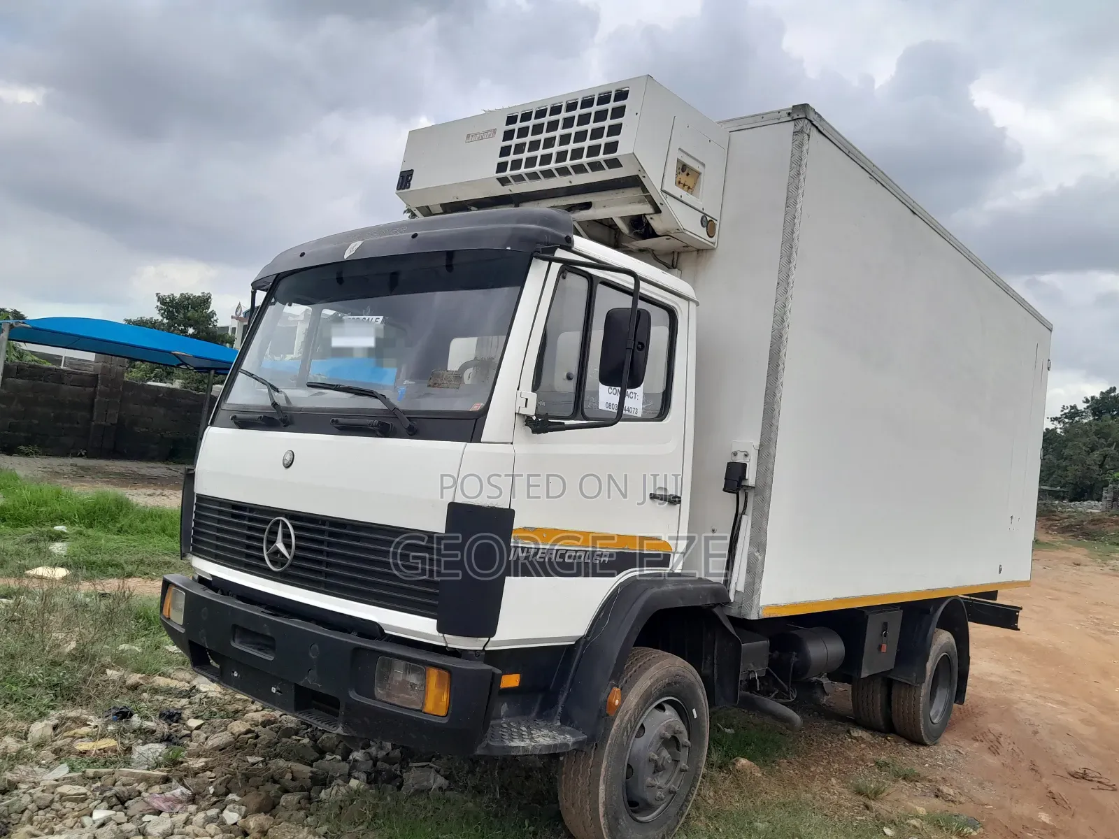 Mercedes Benz Cooling Van 2004 White