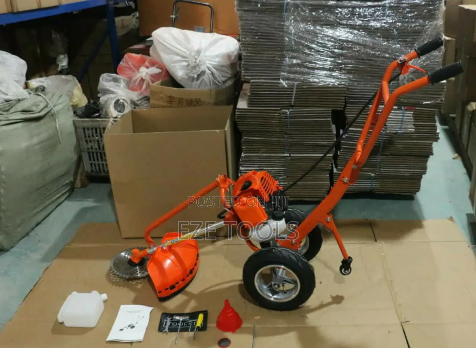 Wheel Brush Cutter Machine