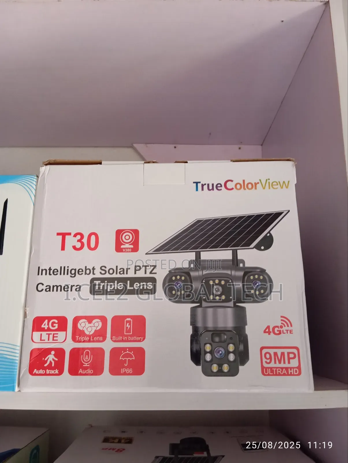 Triple Lens 4g Solar Camera