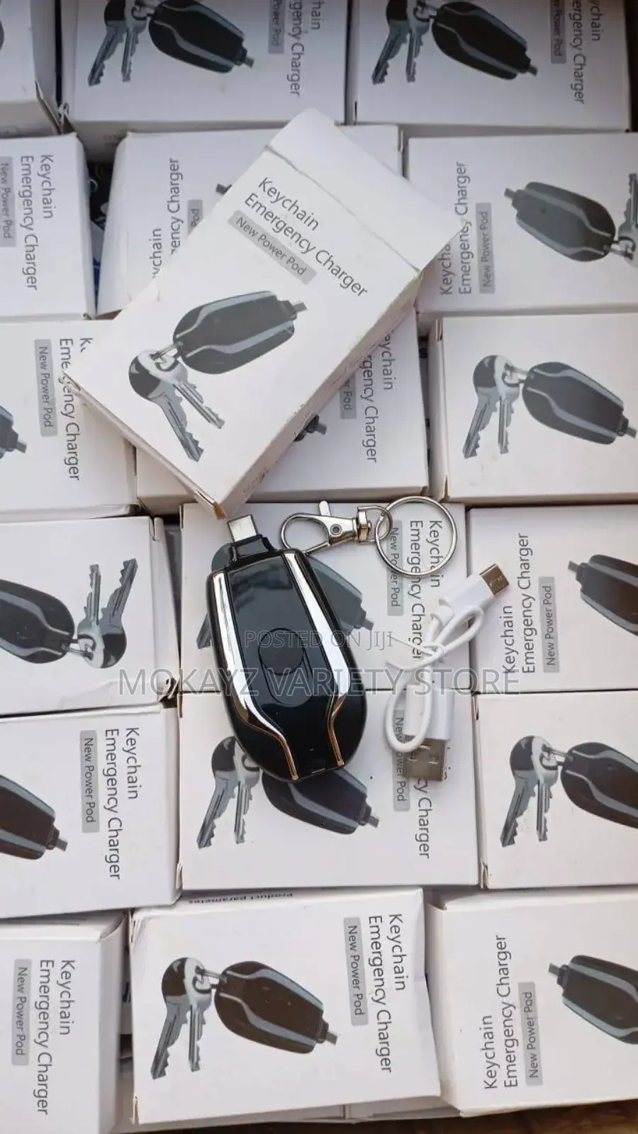 Mini New Power Pod Keychain Emergency Charger