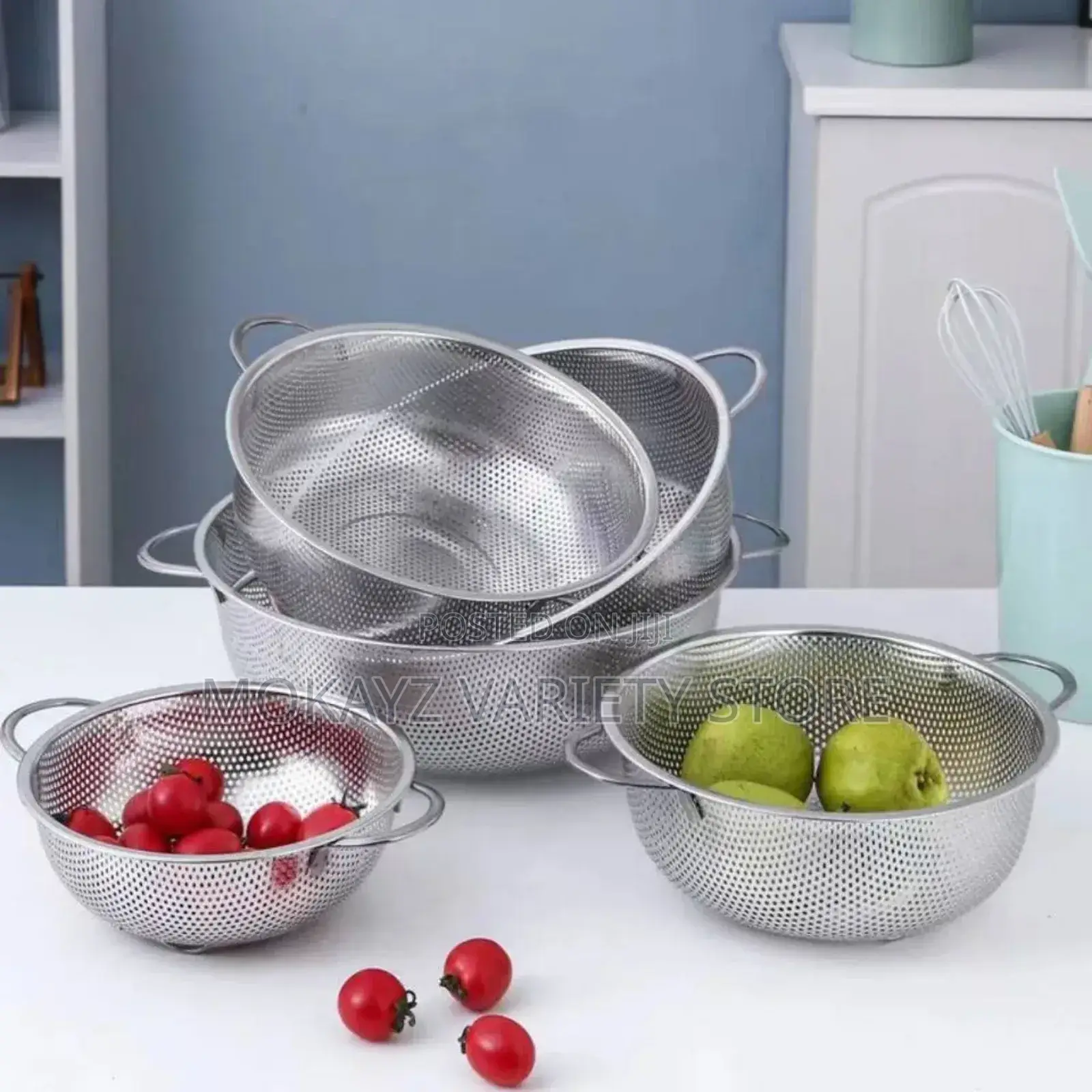 High Quality 6pcs Stainless Steel Colander
