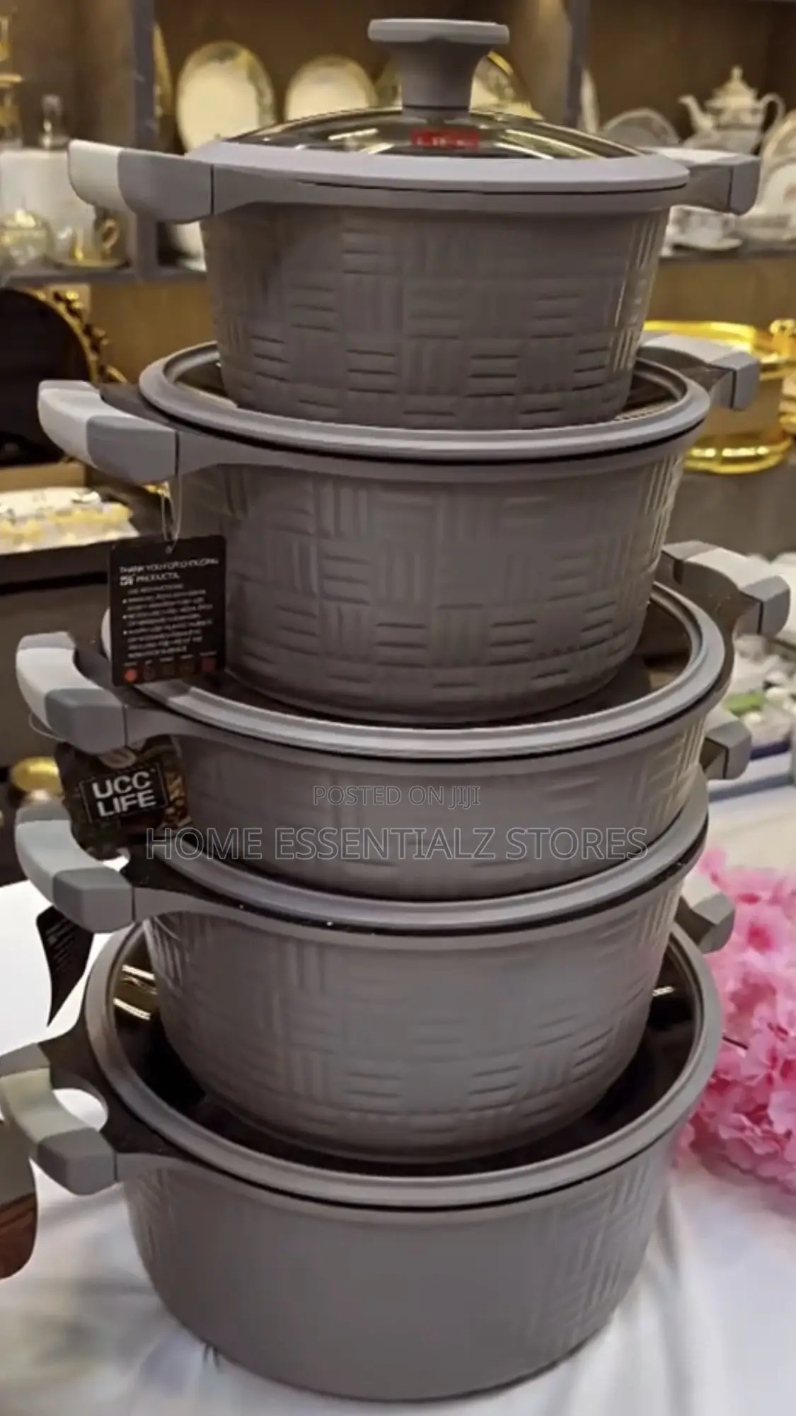 Ucc Casserole Cookware Set - 12 Pieces
