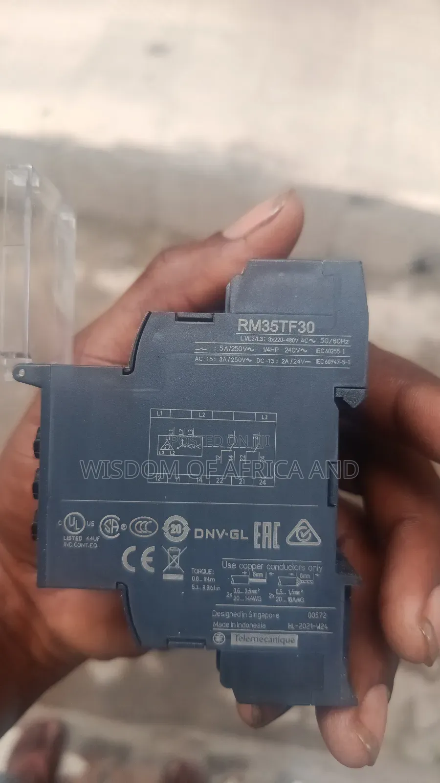Breaker Rm35tf30