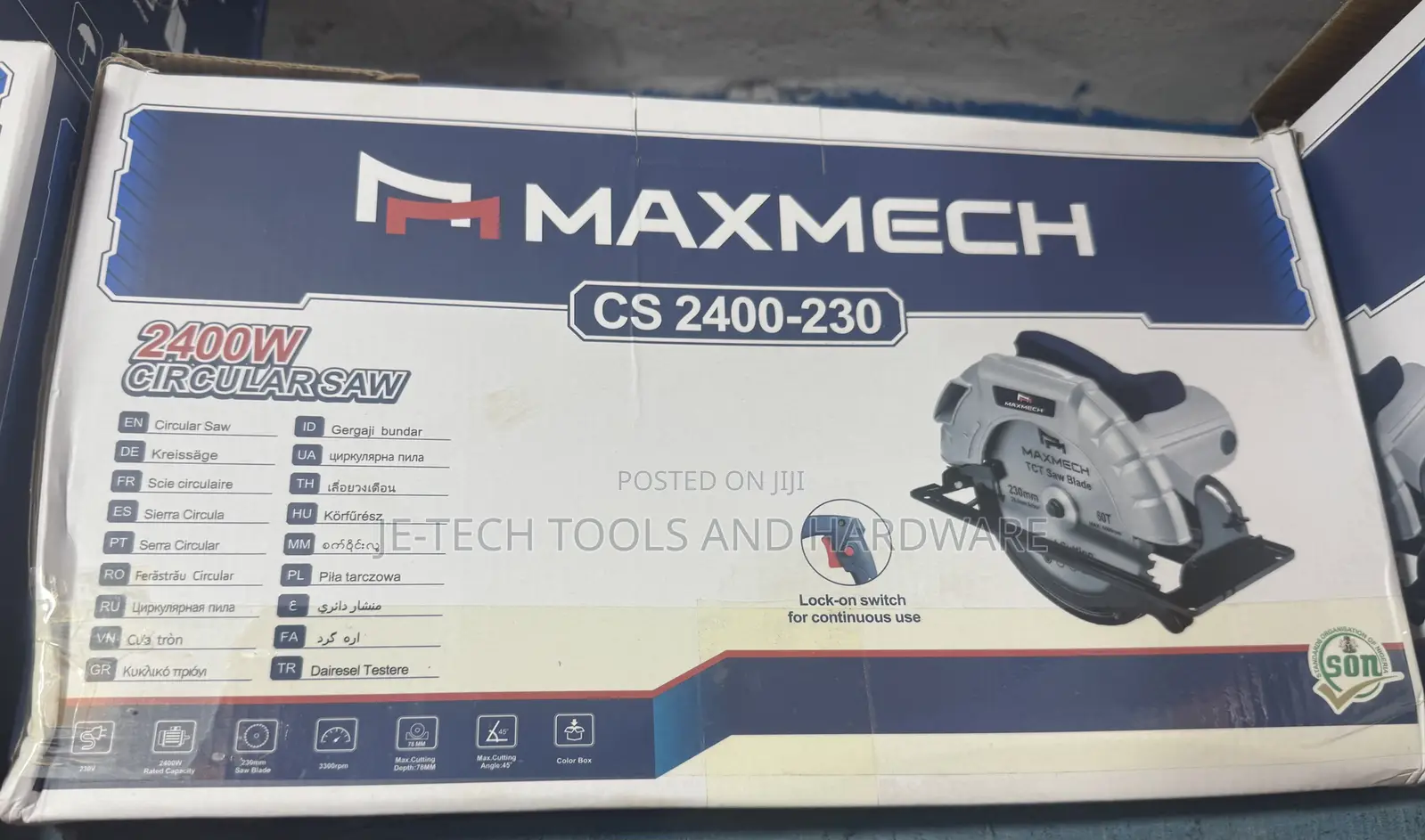 Maxmech Cs 2400-230 Circular Saw.