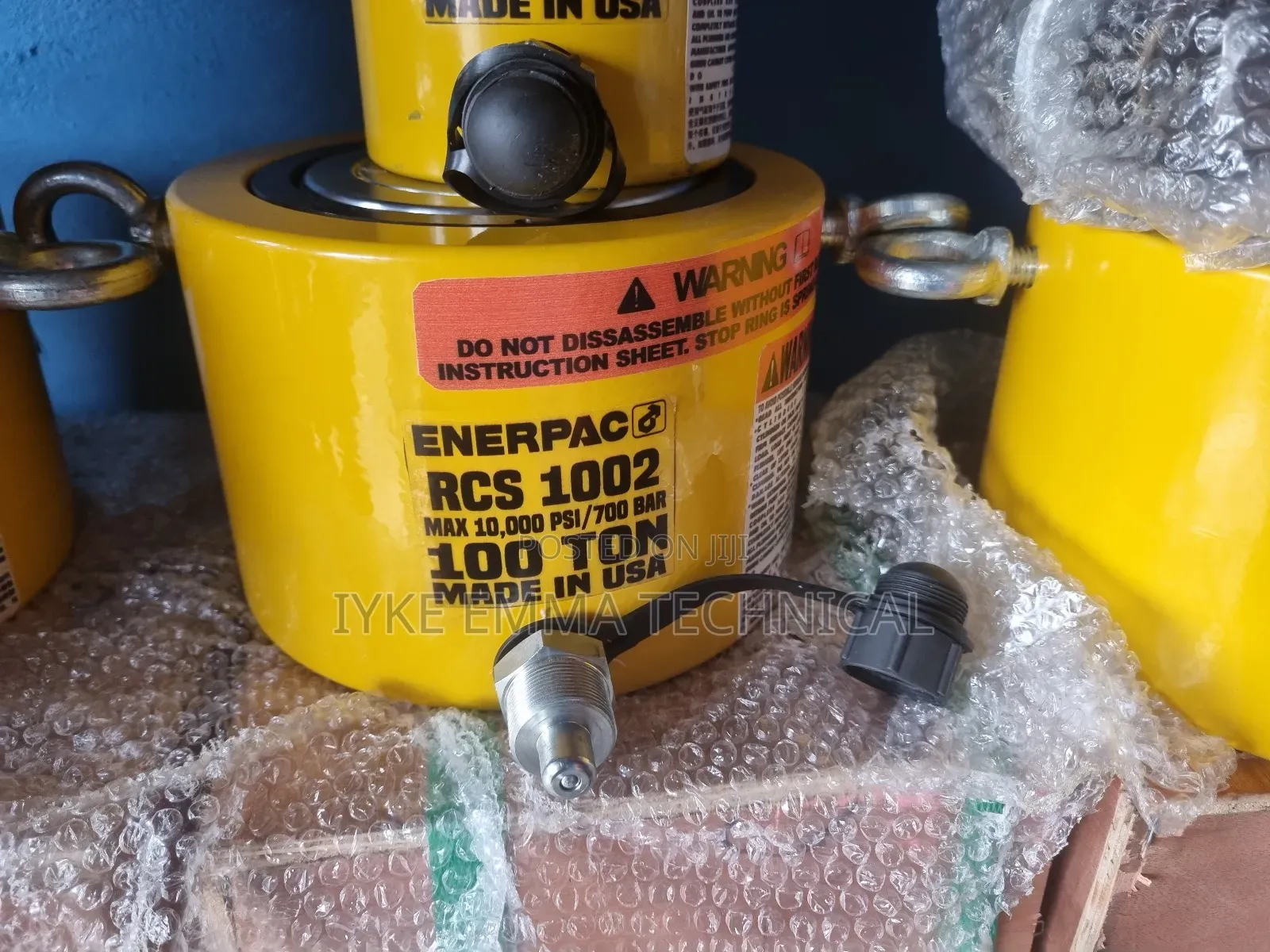 RCS 1002 Hydraulic Jack 100 Ton Enerpac Heavy Duty