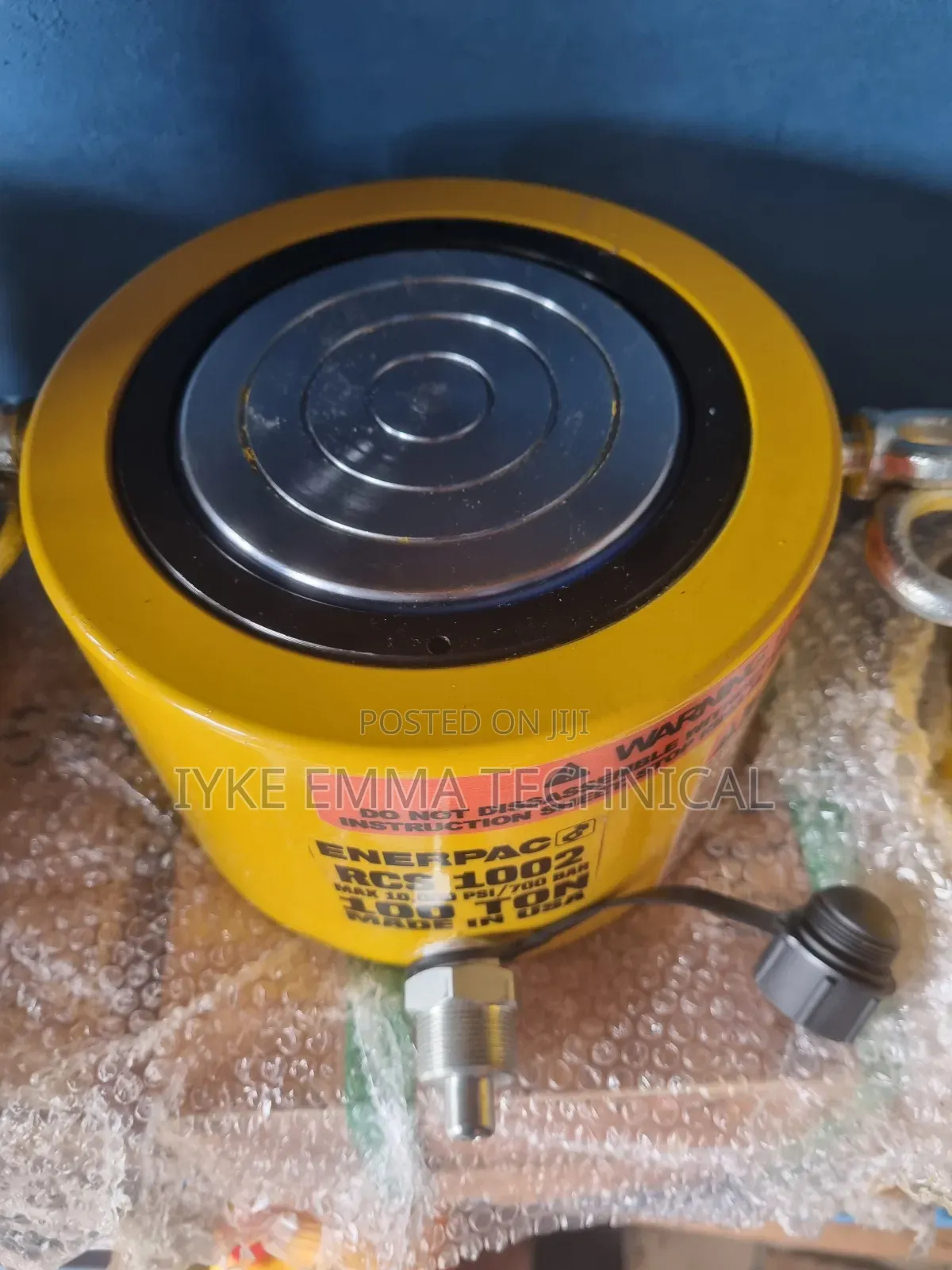 RCS 1002 Hydraulic Jack 100 Ton Enerpac Heavy Duty