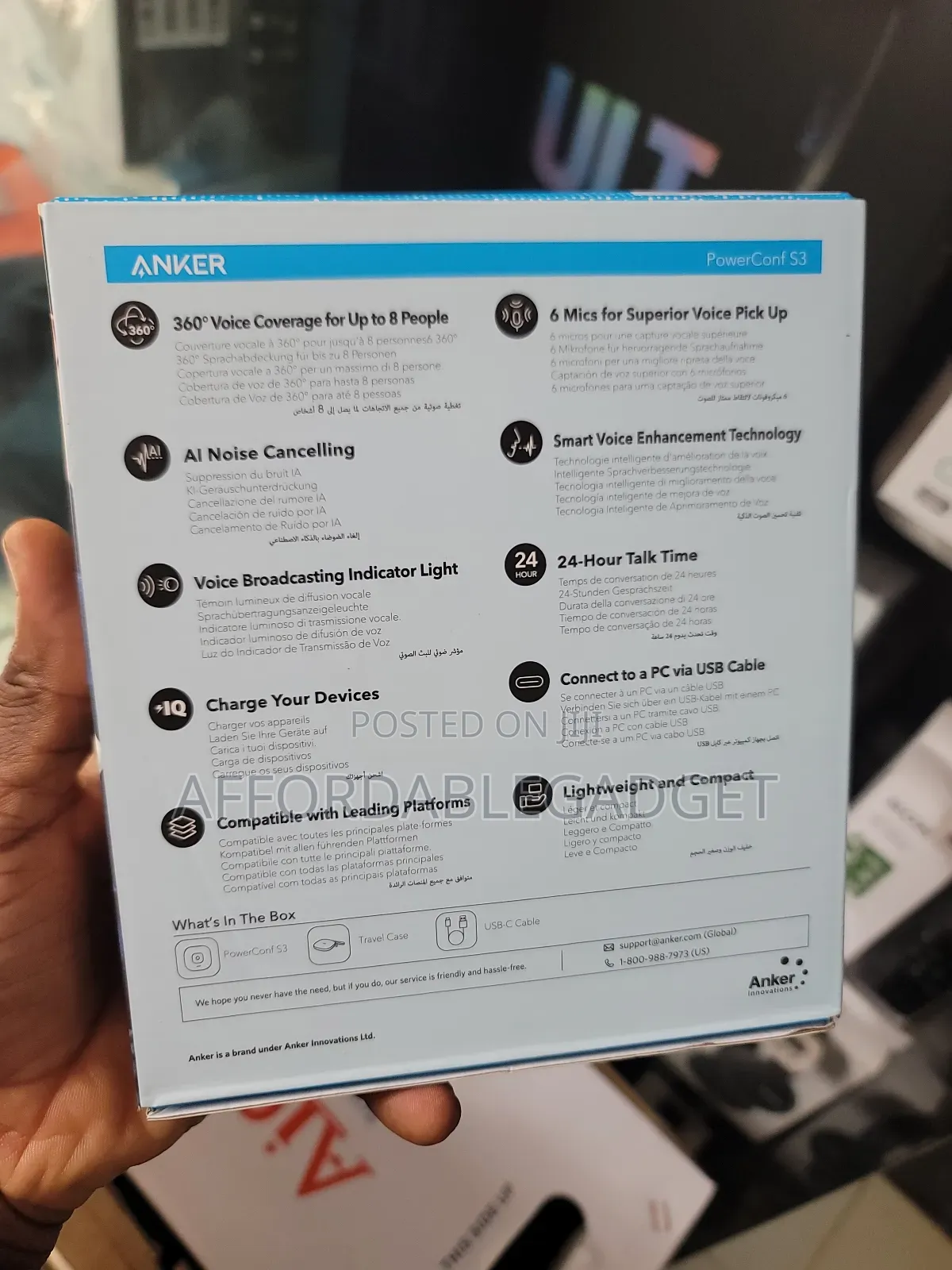 Anker Conference Mic and Speaker