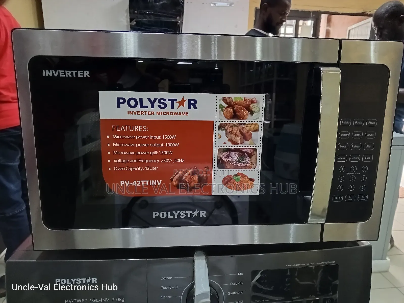 Polystar 42l Inverter Microwave Oven