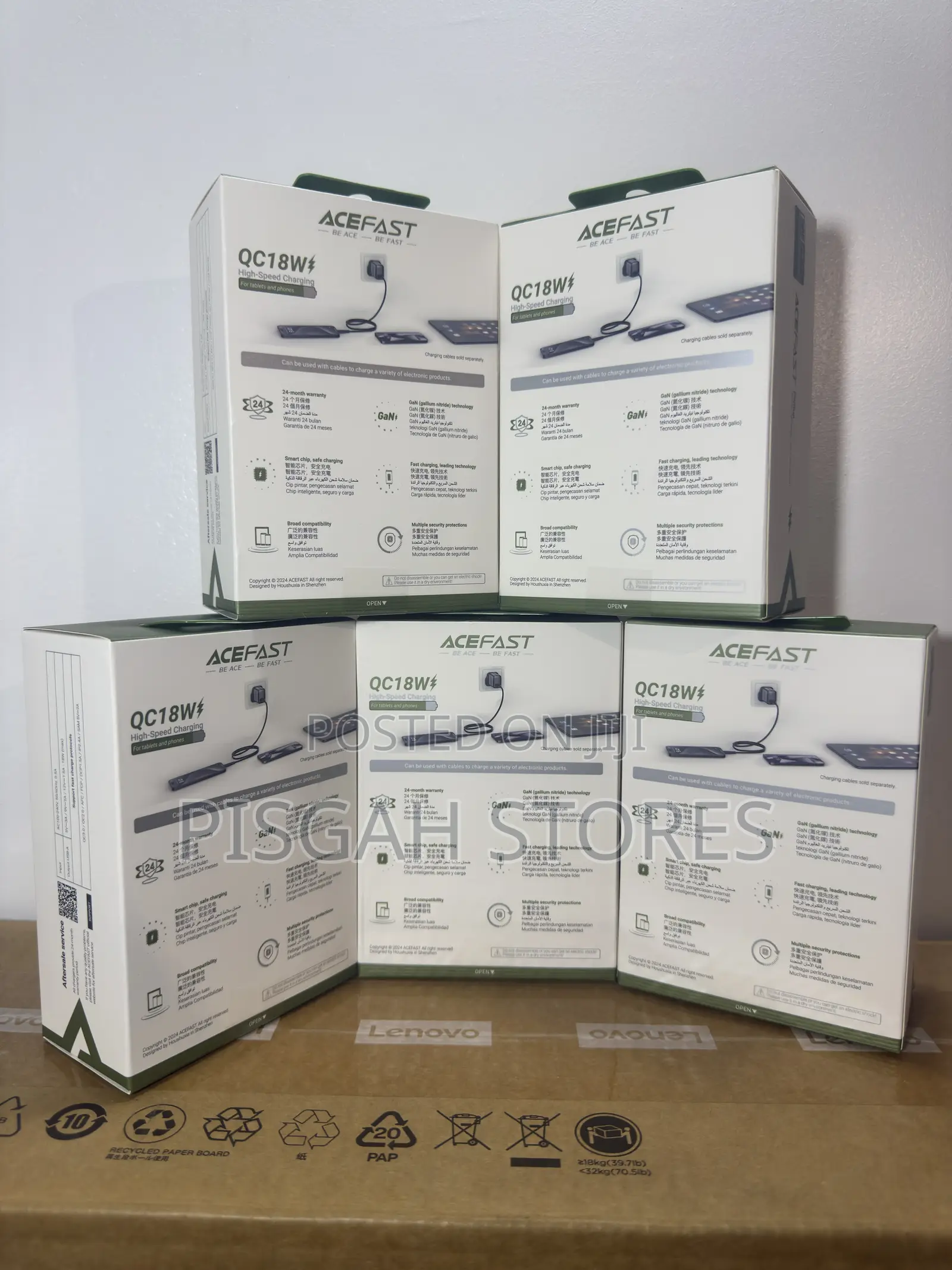 Acefast 18watts Usb-a Single Port Charger