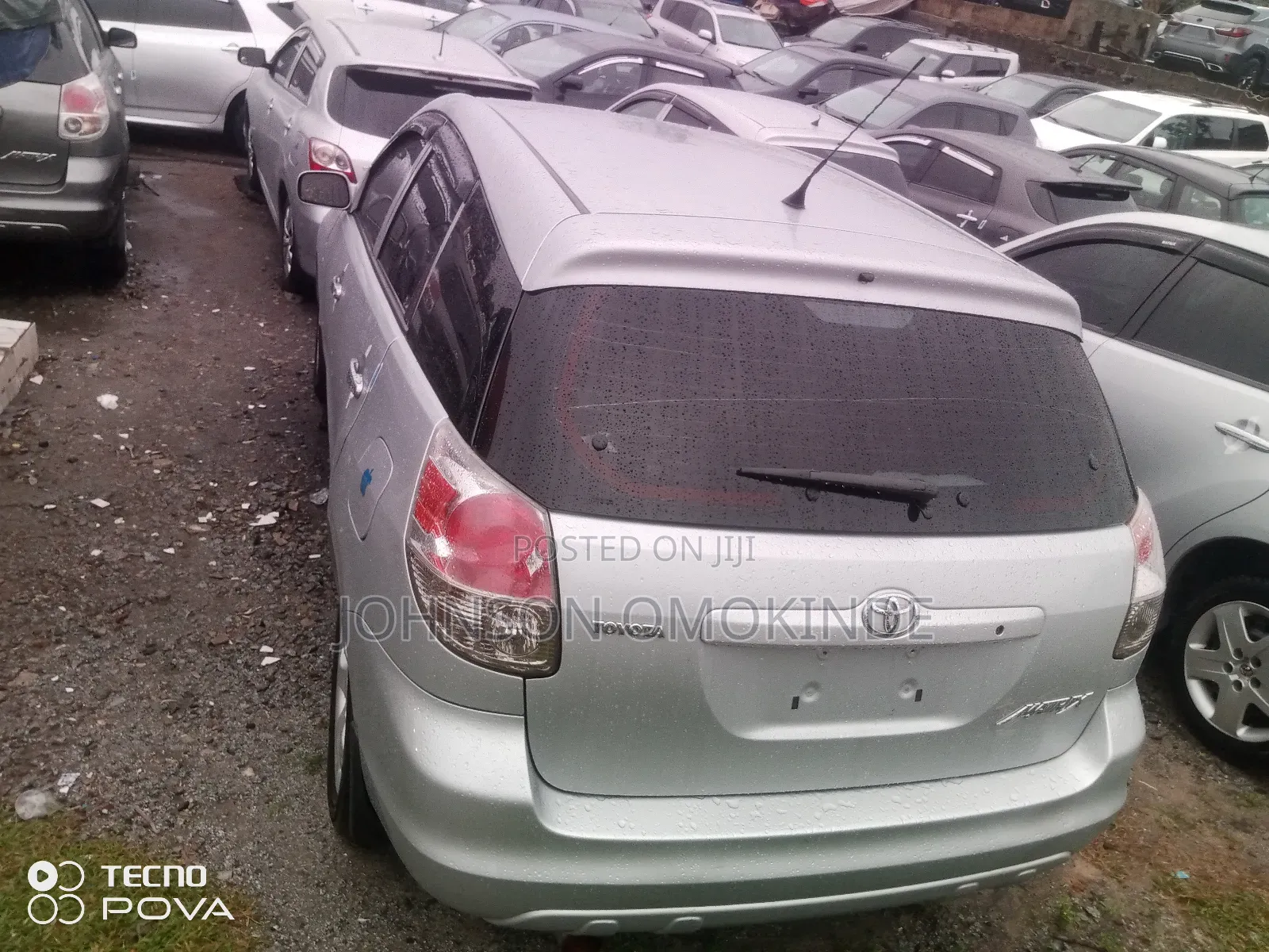 Toyota Matrix XR Hatchback FWD (1.8L 4cyl 4A) 2008 Silver
